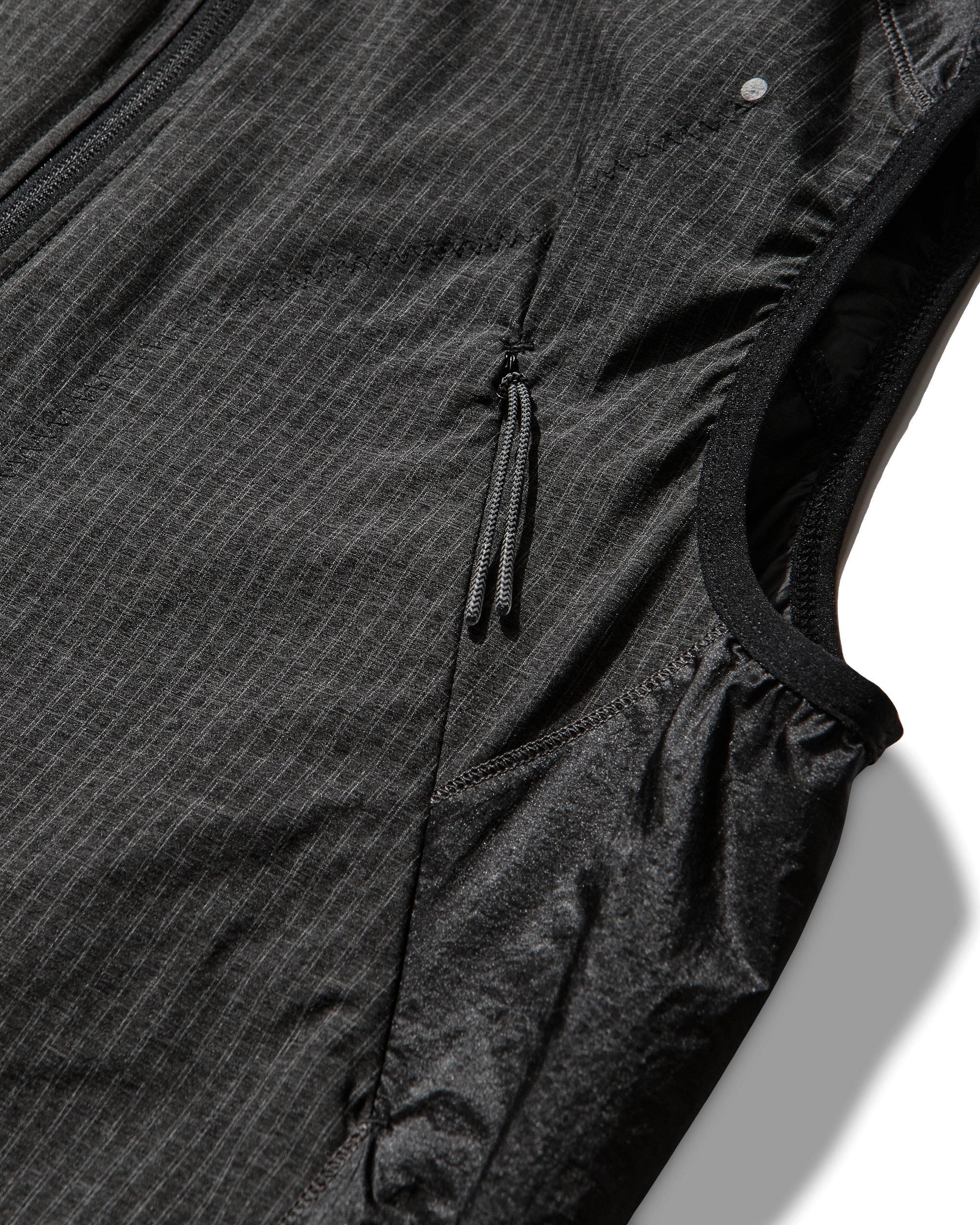 ROA Numb Pinstriped Commuting Vest J325341-S-Black 12