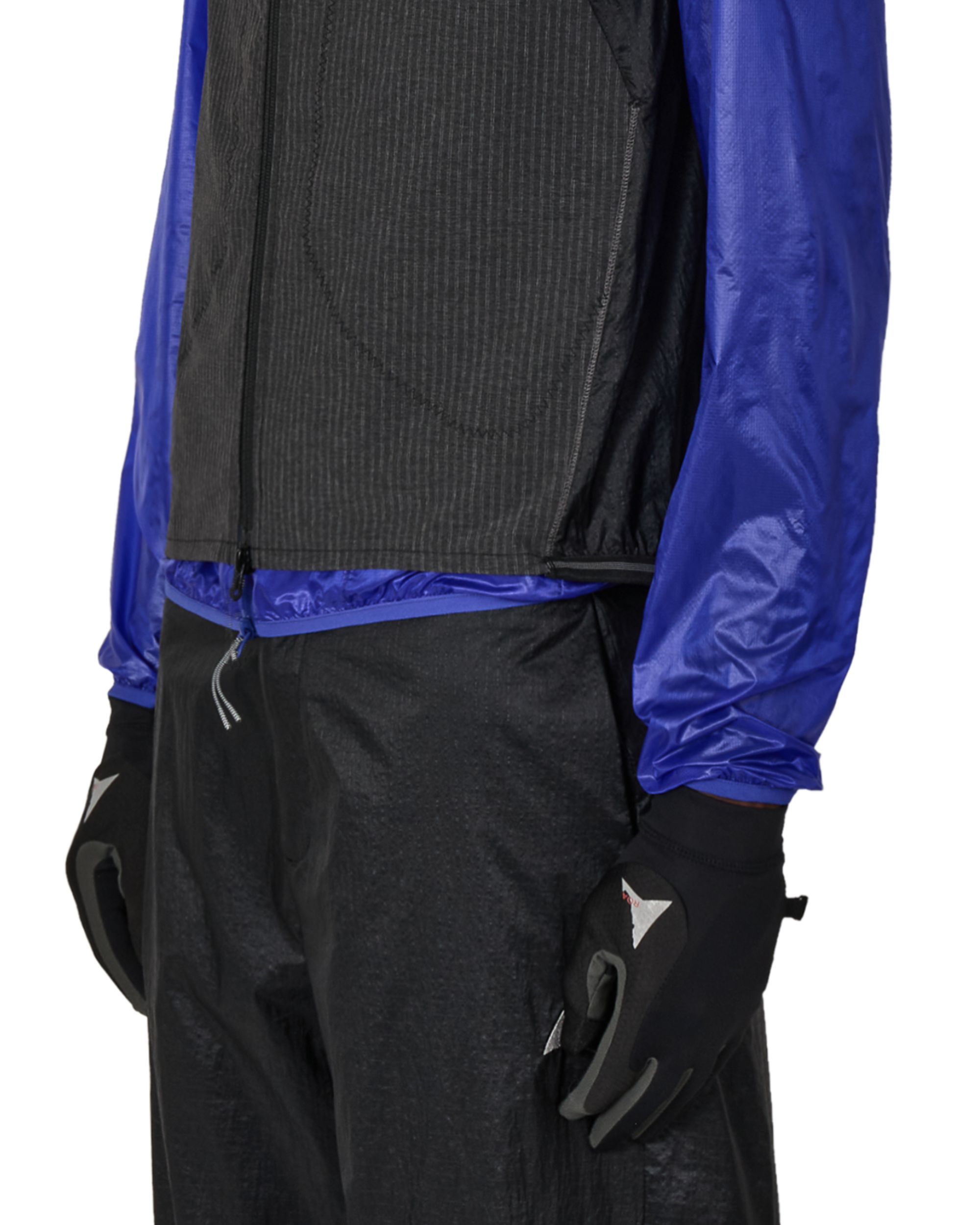 ROA Numb Pinstriped Commuting Vest J325341-S-Black 6