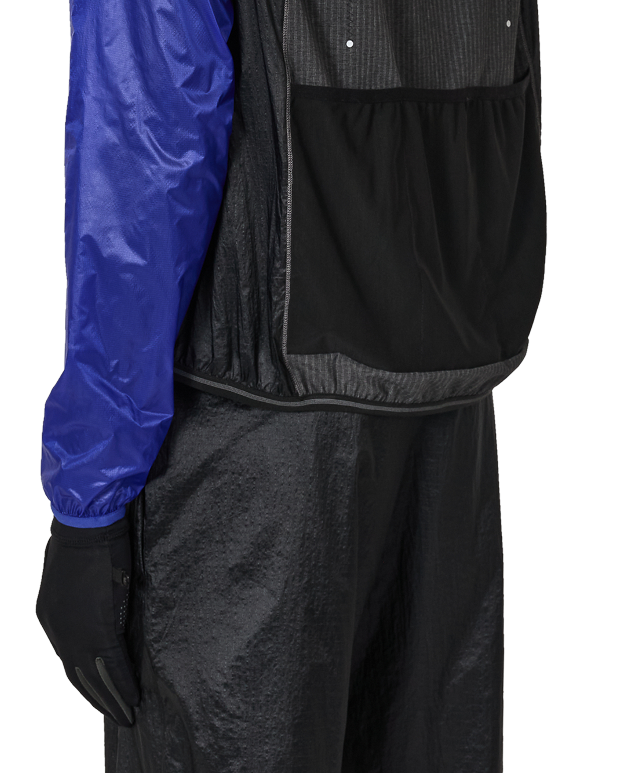 ROA Numb Pinstriped Commuting Vest J325341-S-Black 8