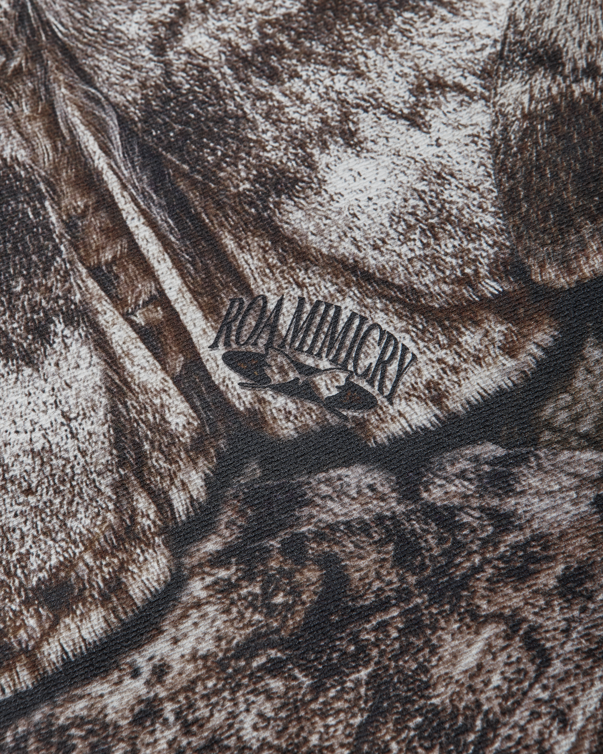 ROA Lio Upf Plus 50 Baselayer Moth Print Long Sleeve Hoodie J325401-S-Brown 11