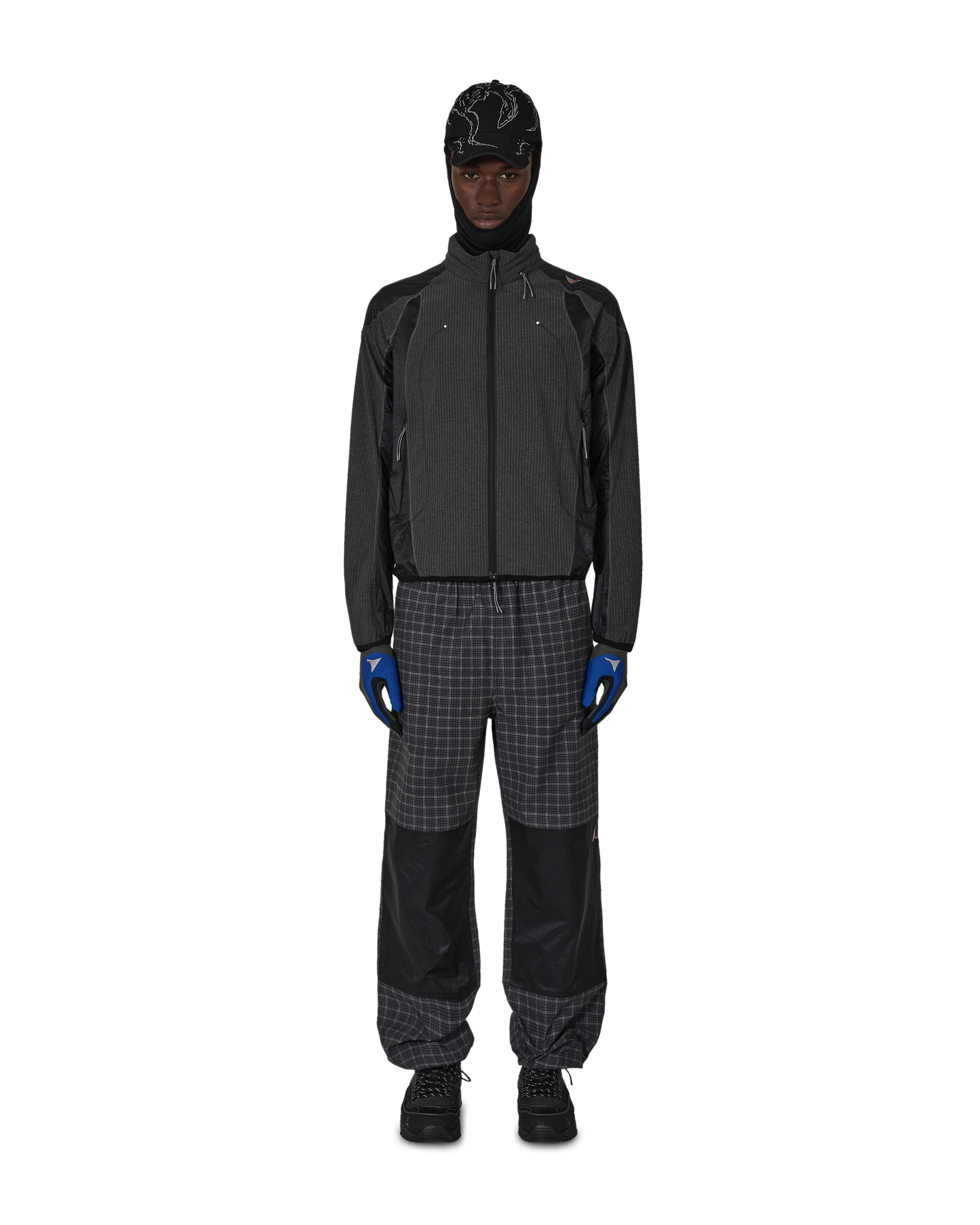 ROA Numb Pinstriped Hooded Wind Jacket J325407-S-Black 4