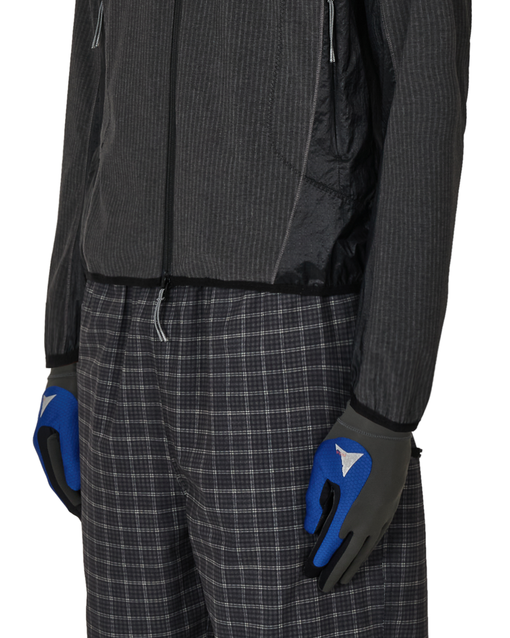 ROA Numb Pinstriped Hooded Wind Jacket J325407-S-Black 6