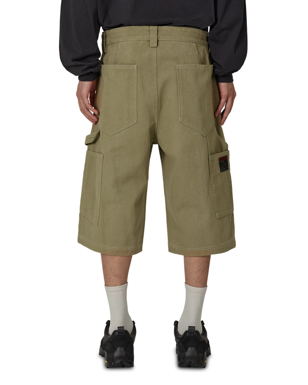 ROA Ash Canvas Shorts J325419-S-Green front