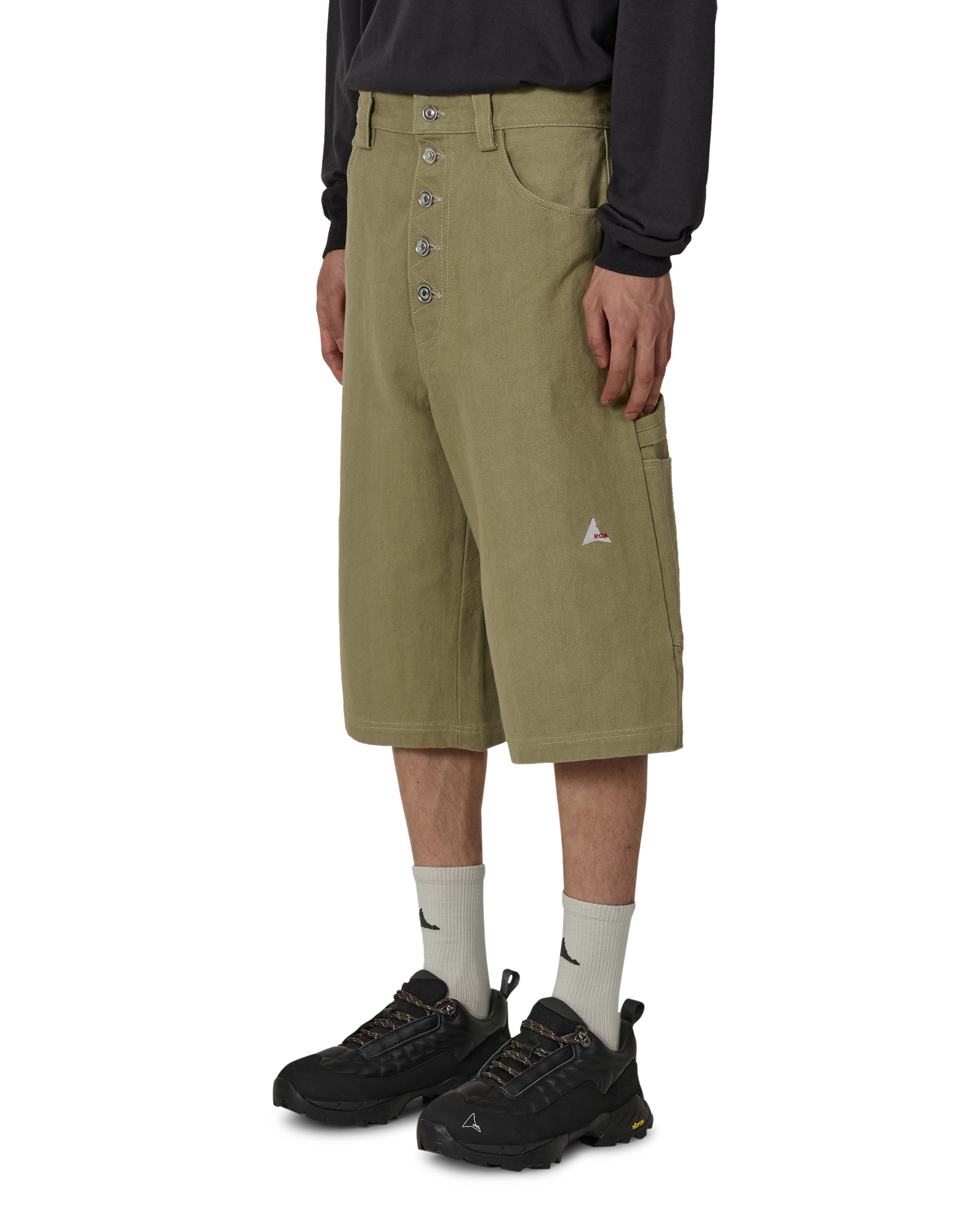 ROA Ash Canvas Shorts J325419-S-Green 4