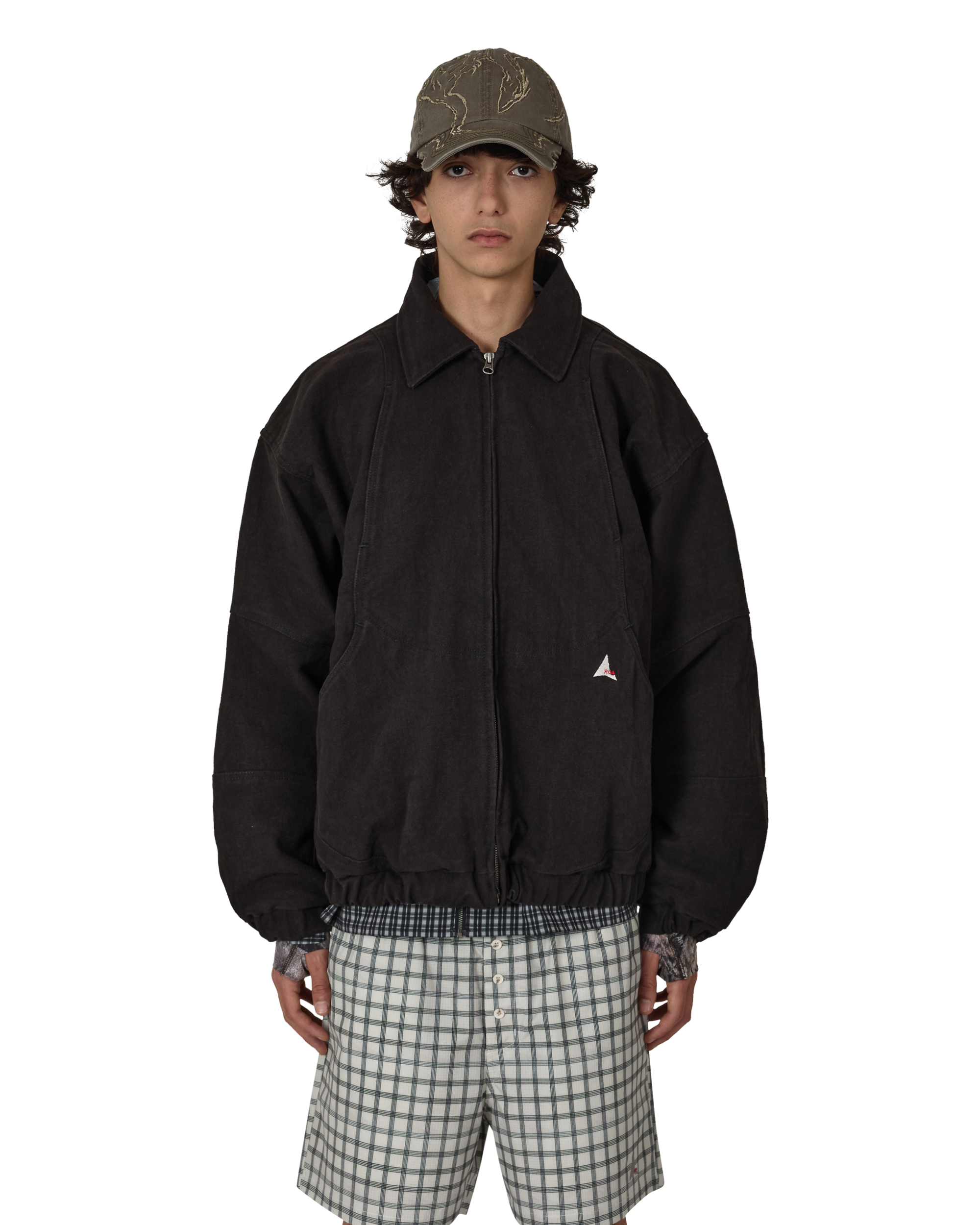 ROA Ash Canvas Jacket J325421-S-Black front