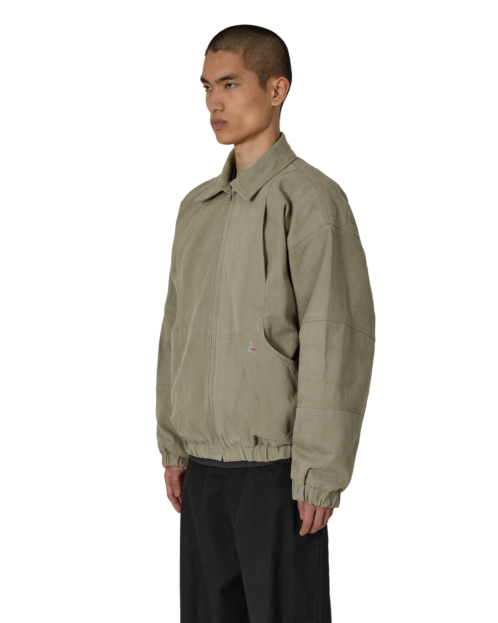ROA Ash Canvas Jacket Green J325422-S-Green 4