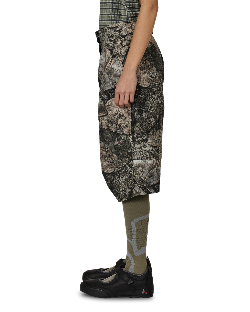 ROA Women's Siera Moth Print 3/4 Pant J325417-XS-Brown front