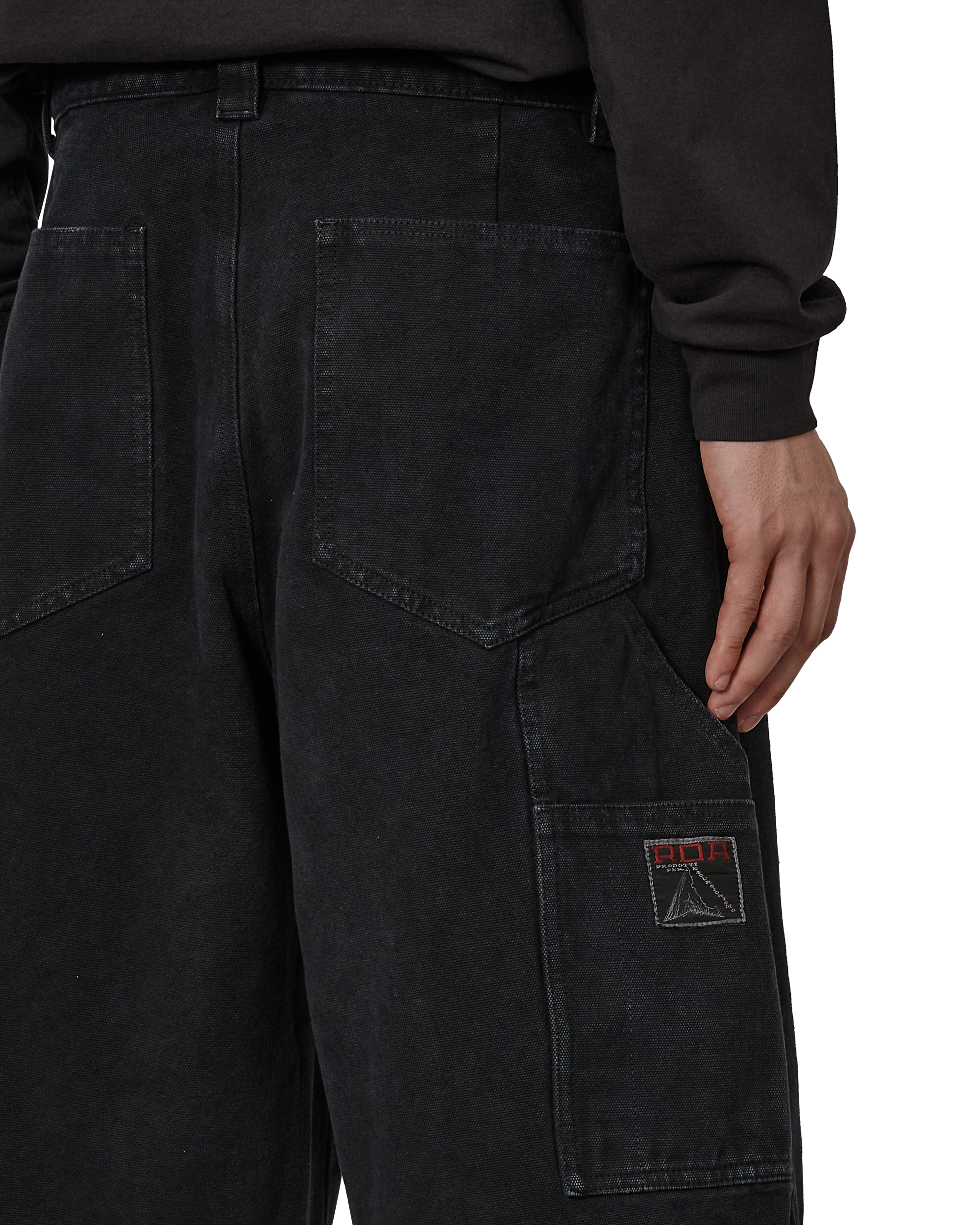 ROA Ash Canvas Shorts J325418-S-Black 7