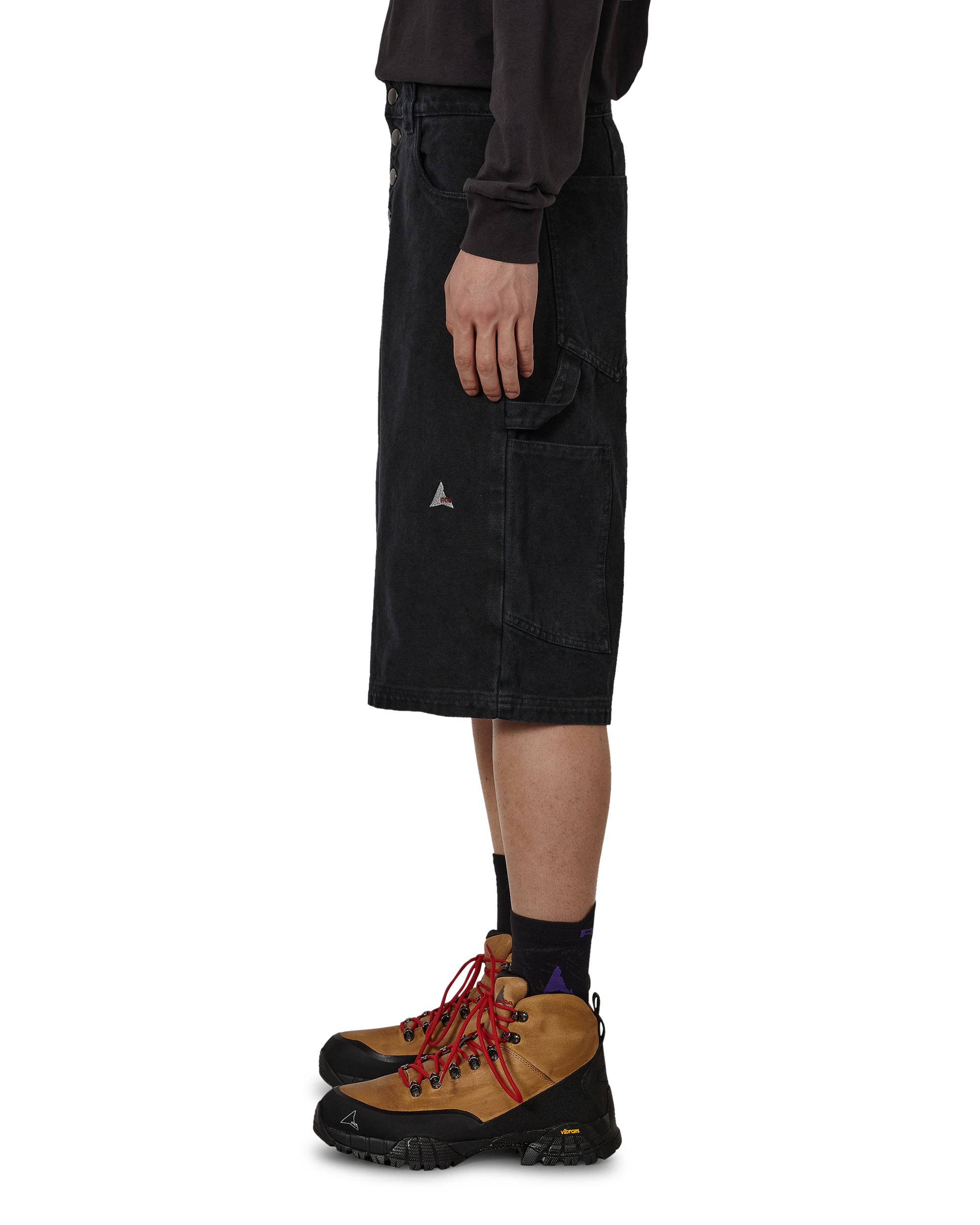 ROA Ash Canvas Shorts J325418-S-Black 2