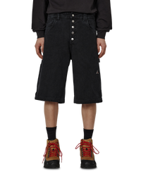 Thumbnail Ash Canvas Shorts Washed Black