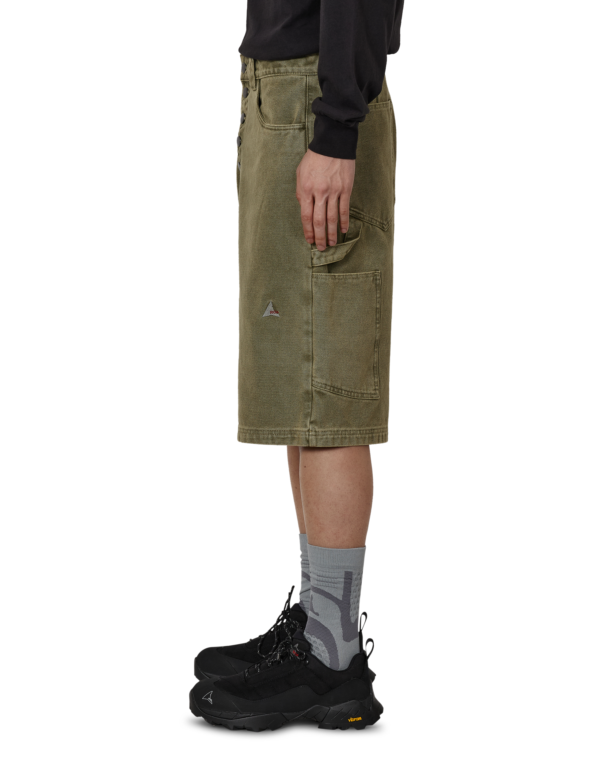 ROA Ash Canvas Shorts J325419-S-Green 2