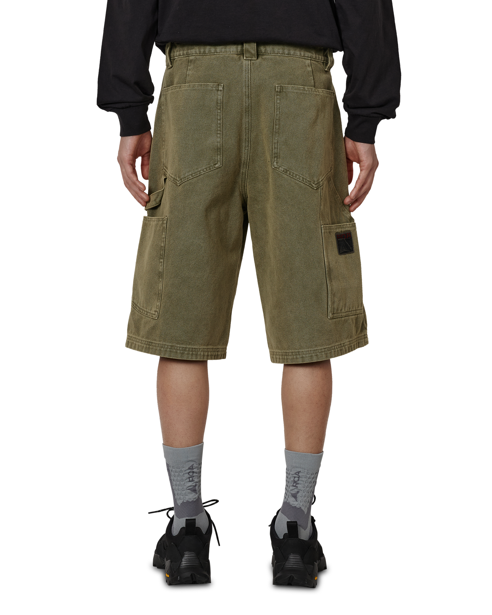 ROA Ash Canvas Shorts J325419-S-Green 3