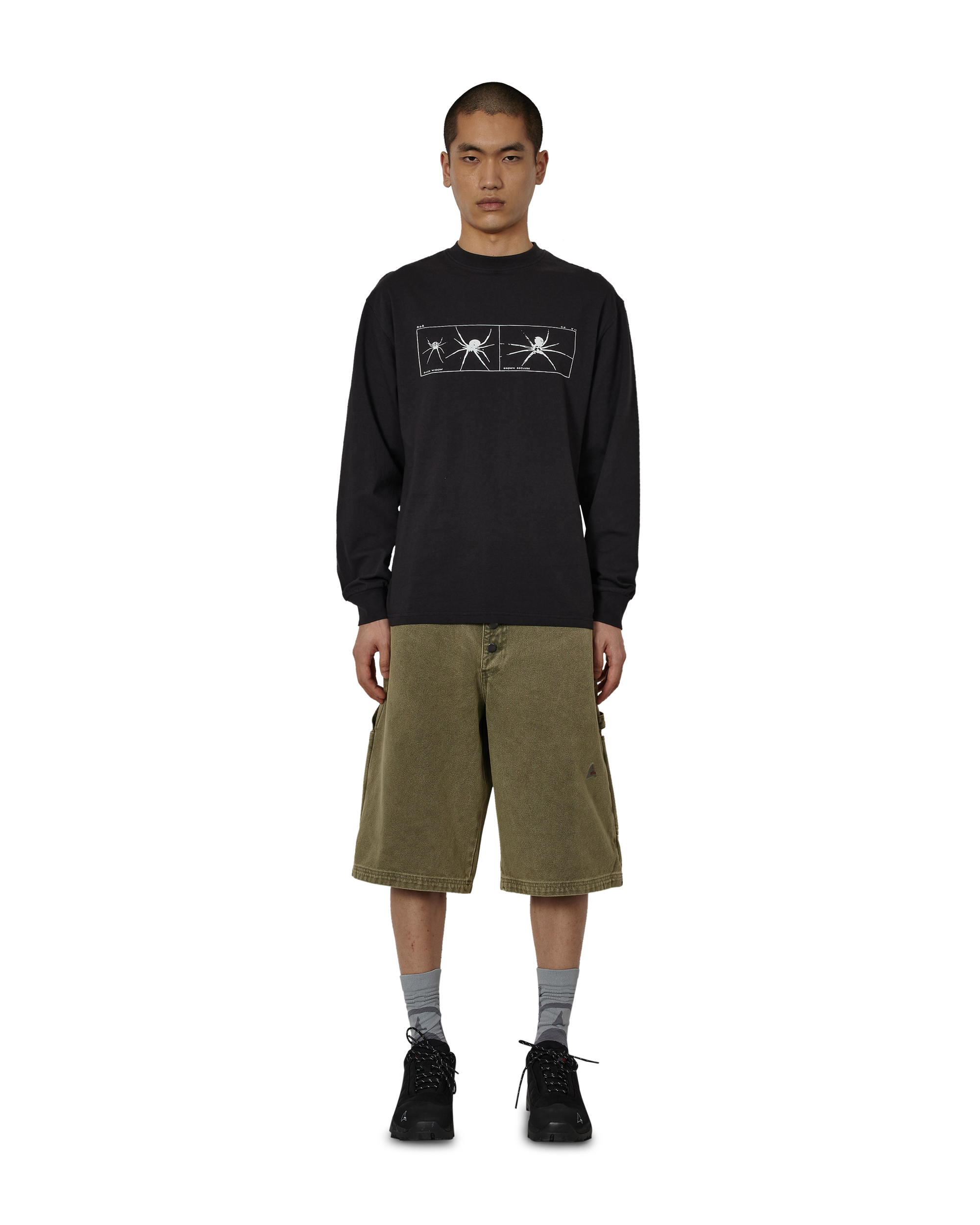 ROA Ash Canvas Shorts J325419-S-Green 4