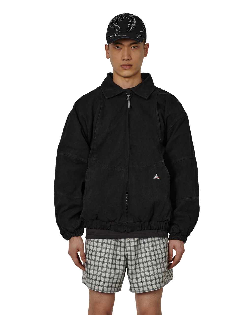 ROA Ash Canvas Jacket J325421-S-Black front