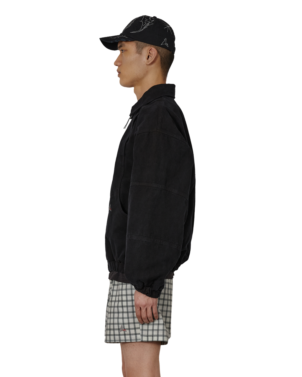 ROA Ash Canvas Jacket J325421-S-Black front