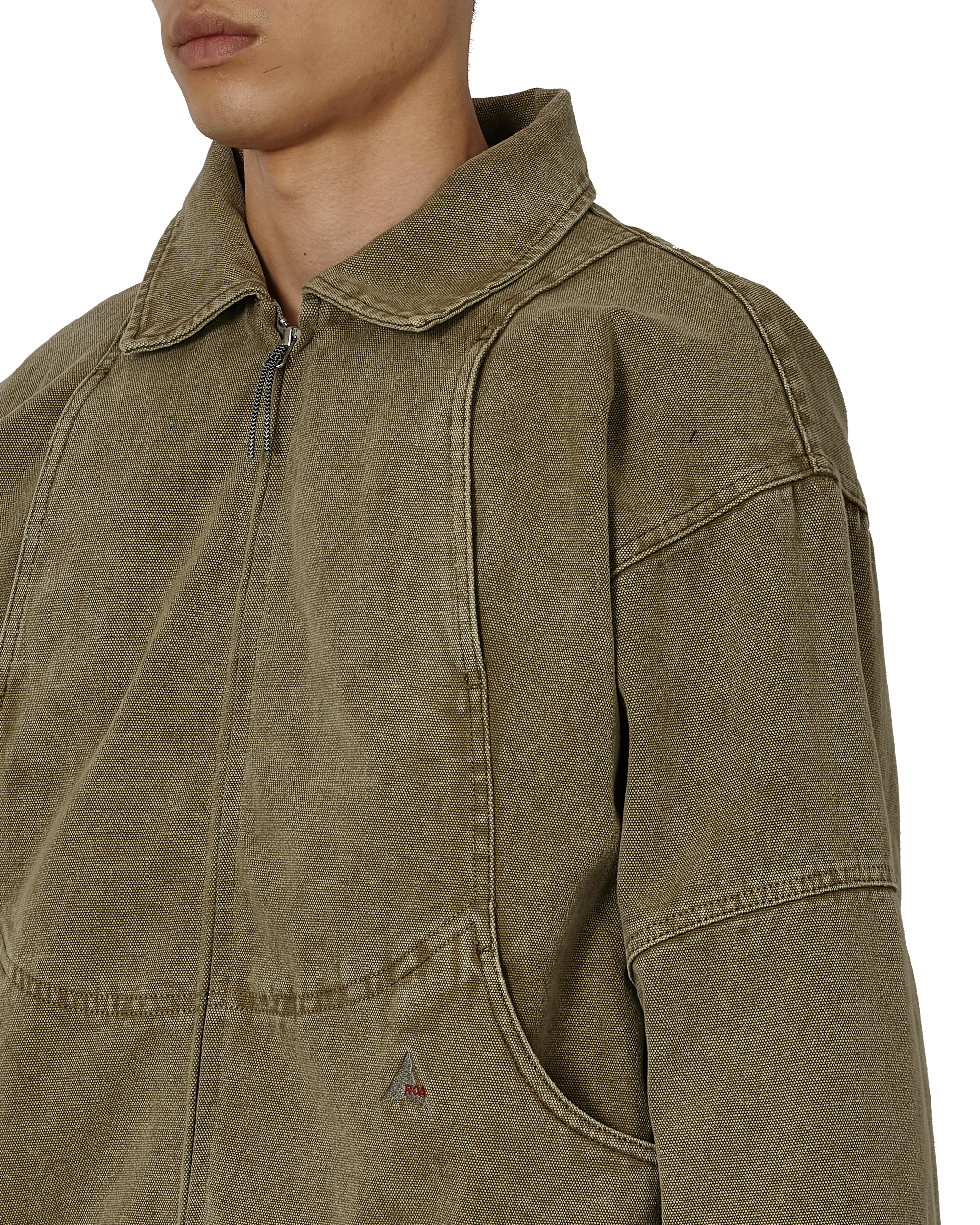 ROA Ash Canvas Jacket J325422-S-Green 5