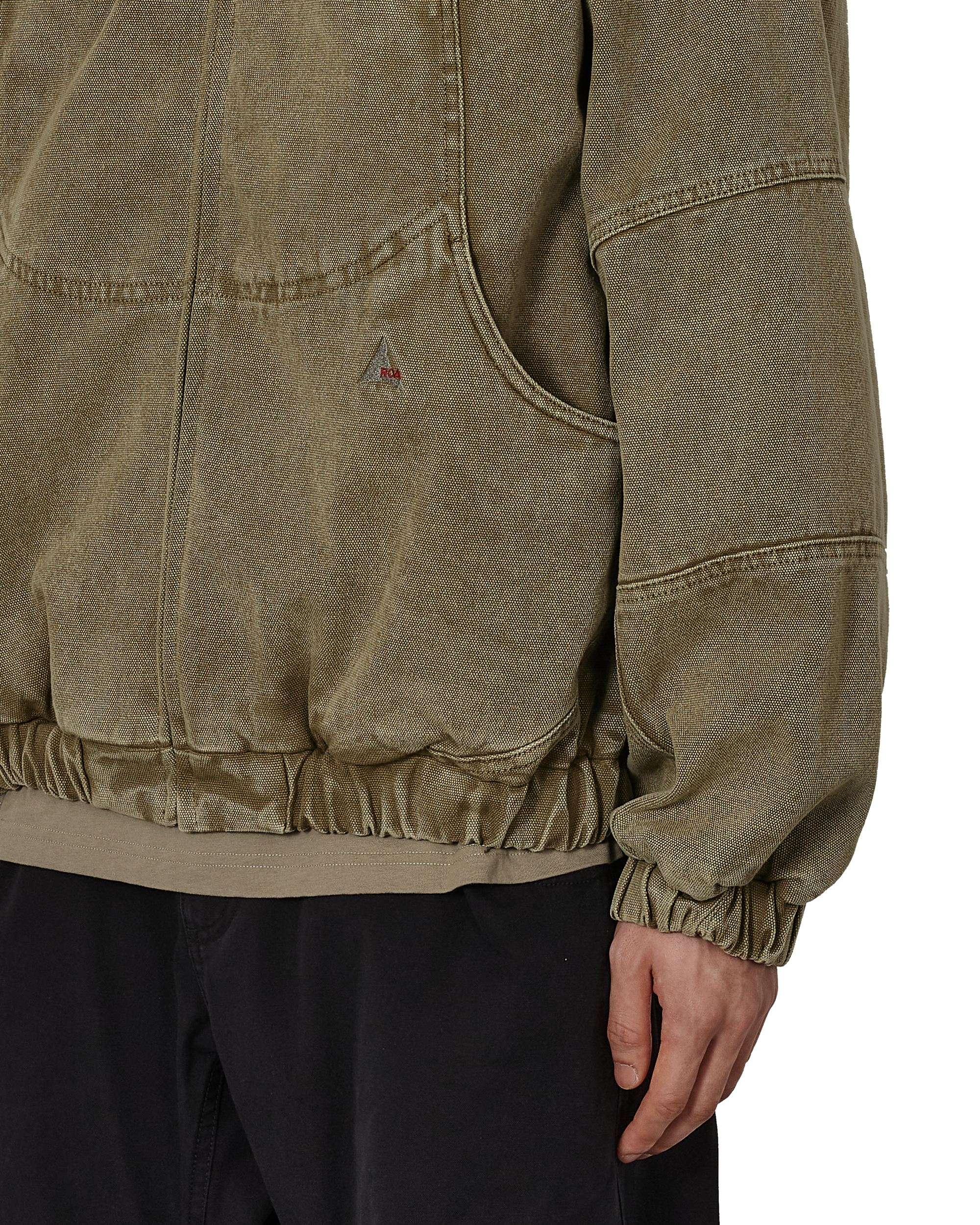 ROA Ash Canvas Jacket J325422-S-Green 6