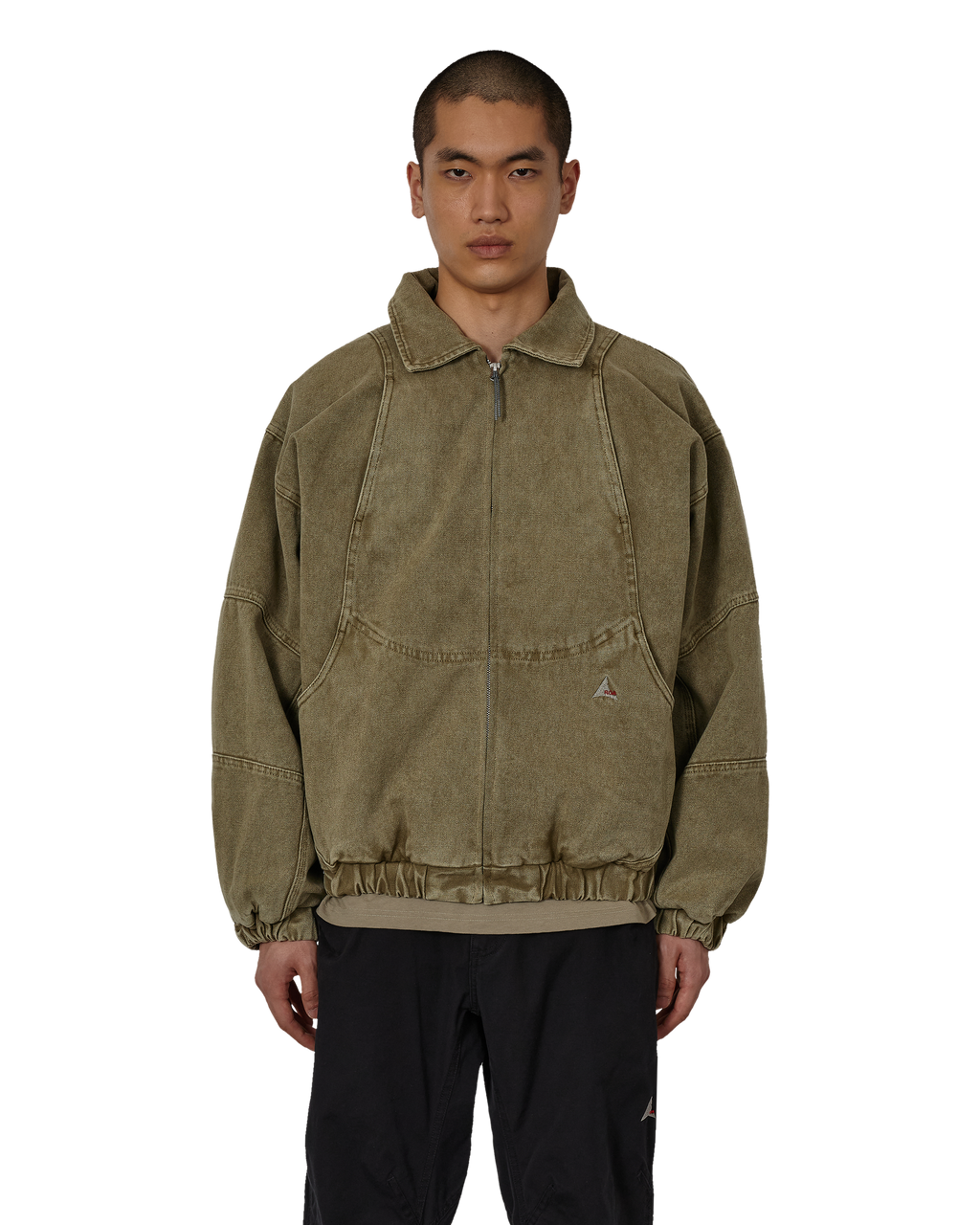 ROA Ash Canvas Jacket J325422-S-Green front