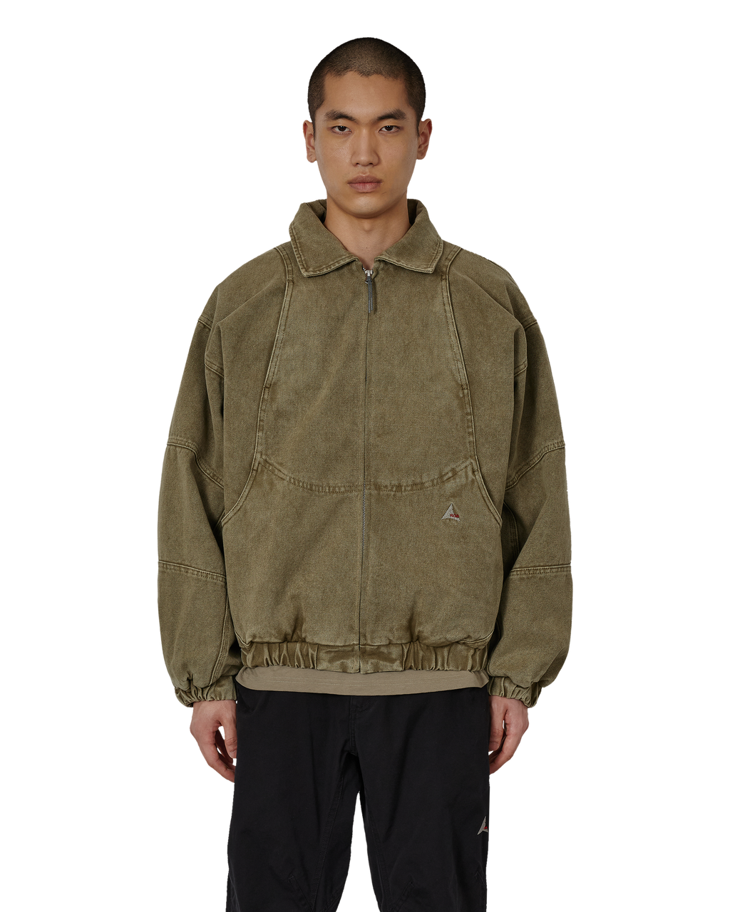 ROA Ash Canvas Jacket J325422-S-Green front