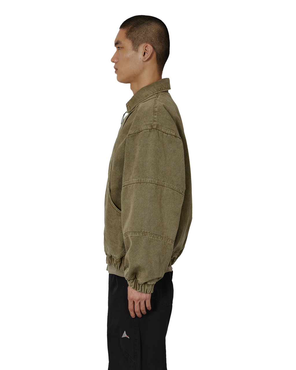 ROA Ash Canvas Jacket J325422-S-Green front