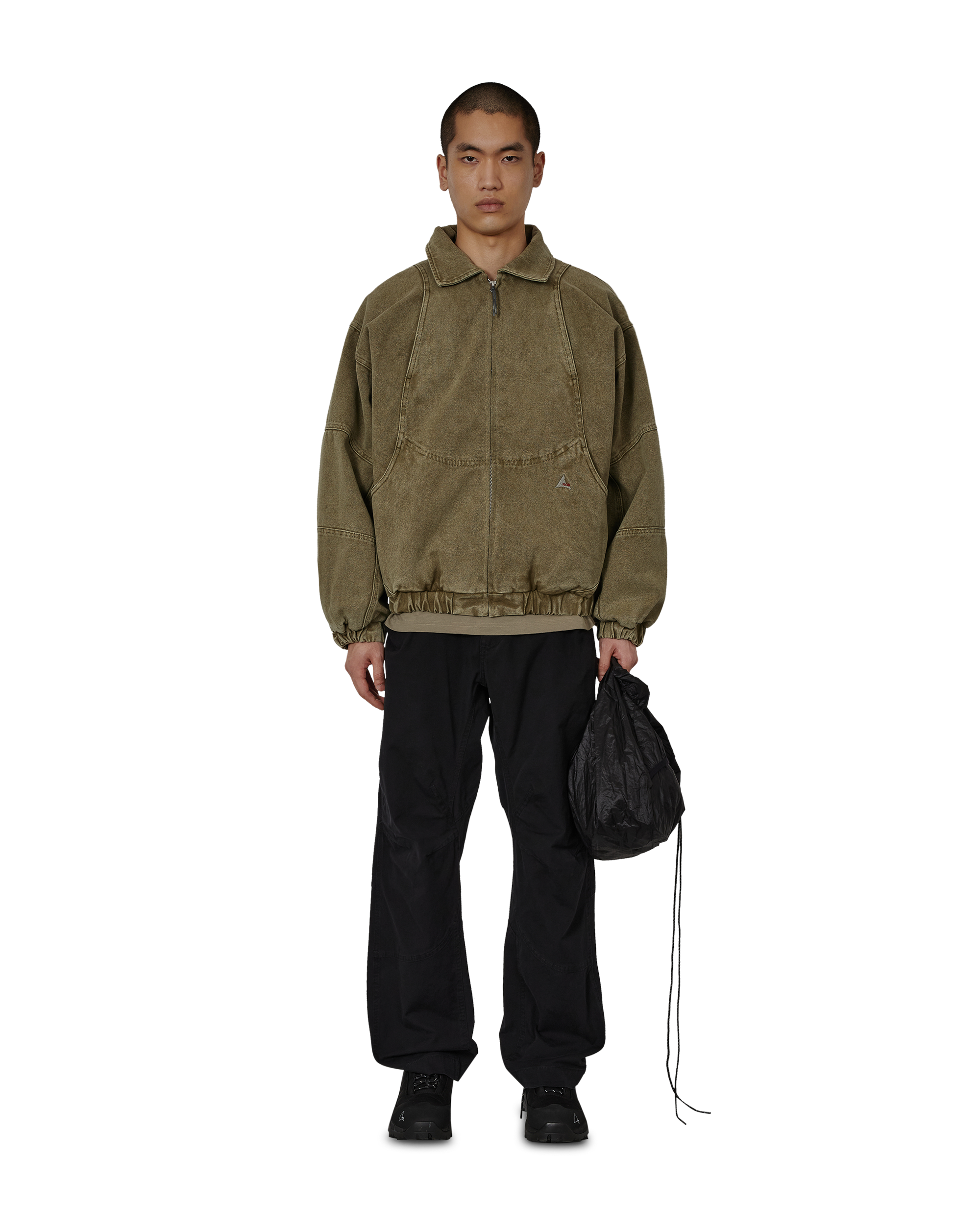 ROA Ash Canvas Jacket J325422-S-Green 4