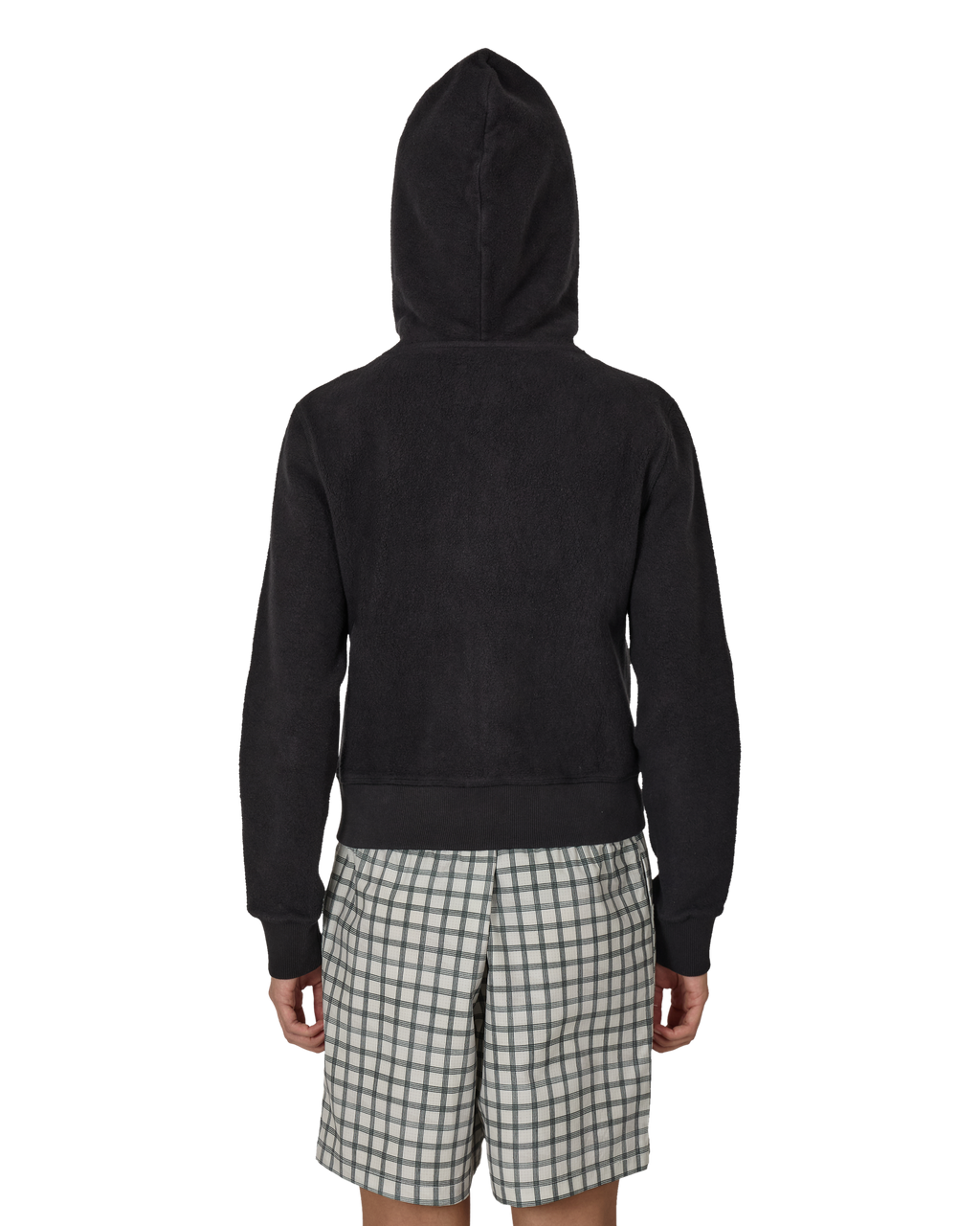 ROA Guniy Inside Out Zip-Up Baby Hoodie J325455-XS-Black front