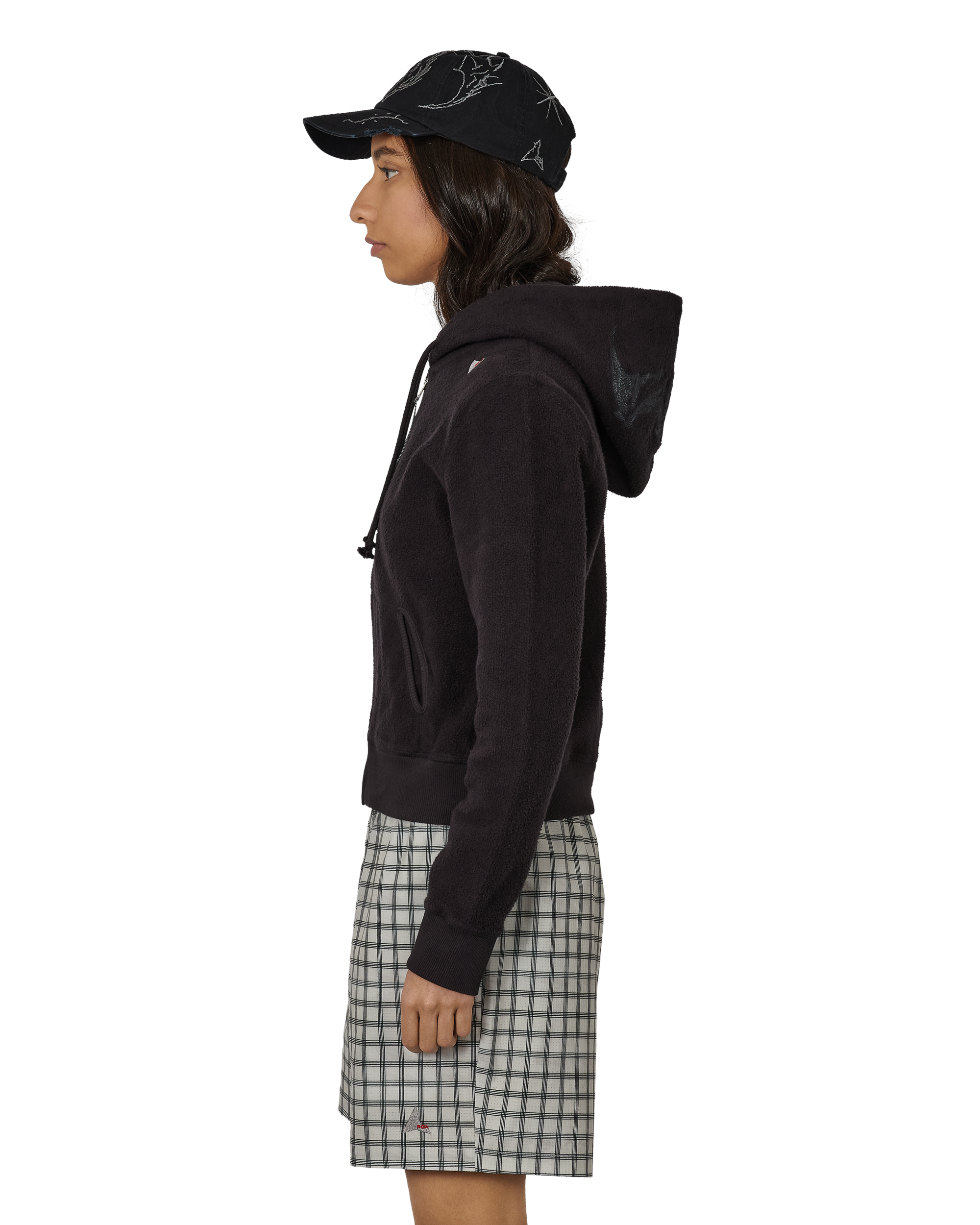 ROA Guniy Inside Out Zip-Up Baby Hoodie J325455-XS-Black 2