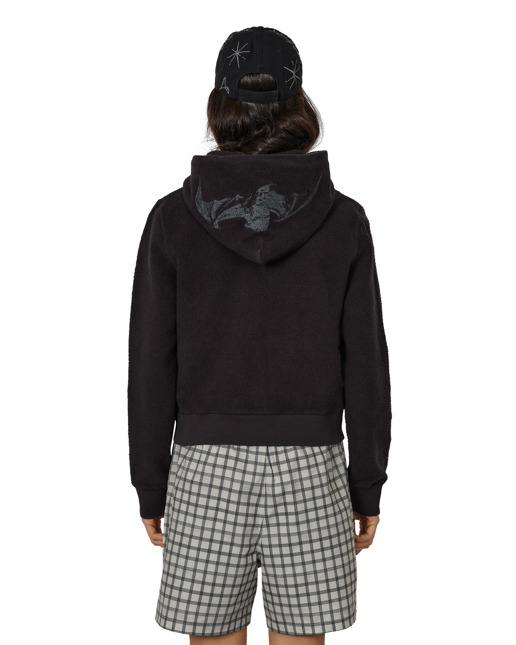 ROA Guniy Inside Out Zip-Up Baby Hoodie J325455-XS-Black 3