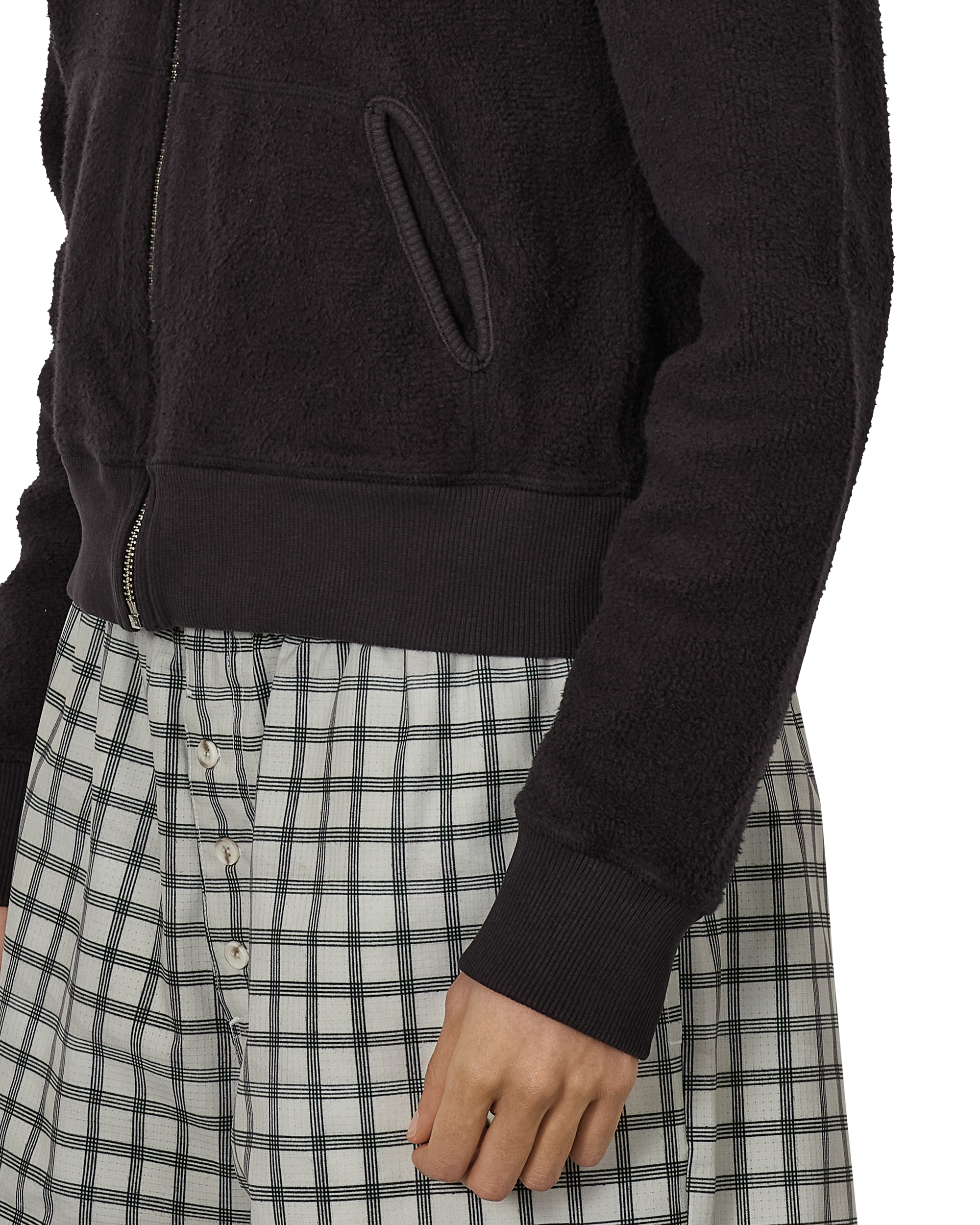 ROA Guniy Inside Out Zip-Up Baby Hoodie J325455-XS-Black 6