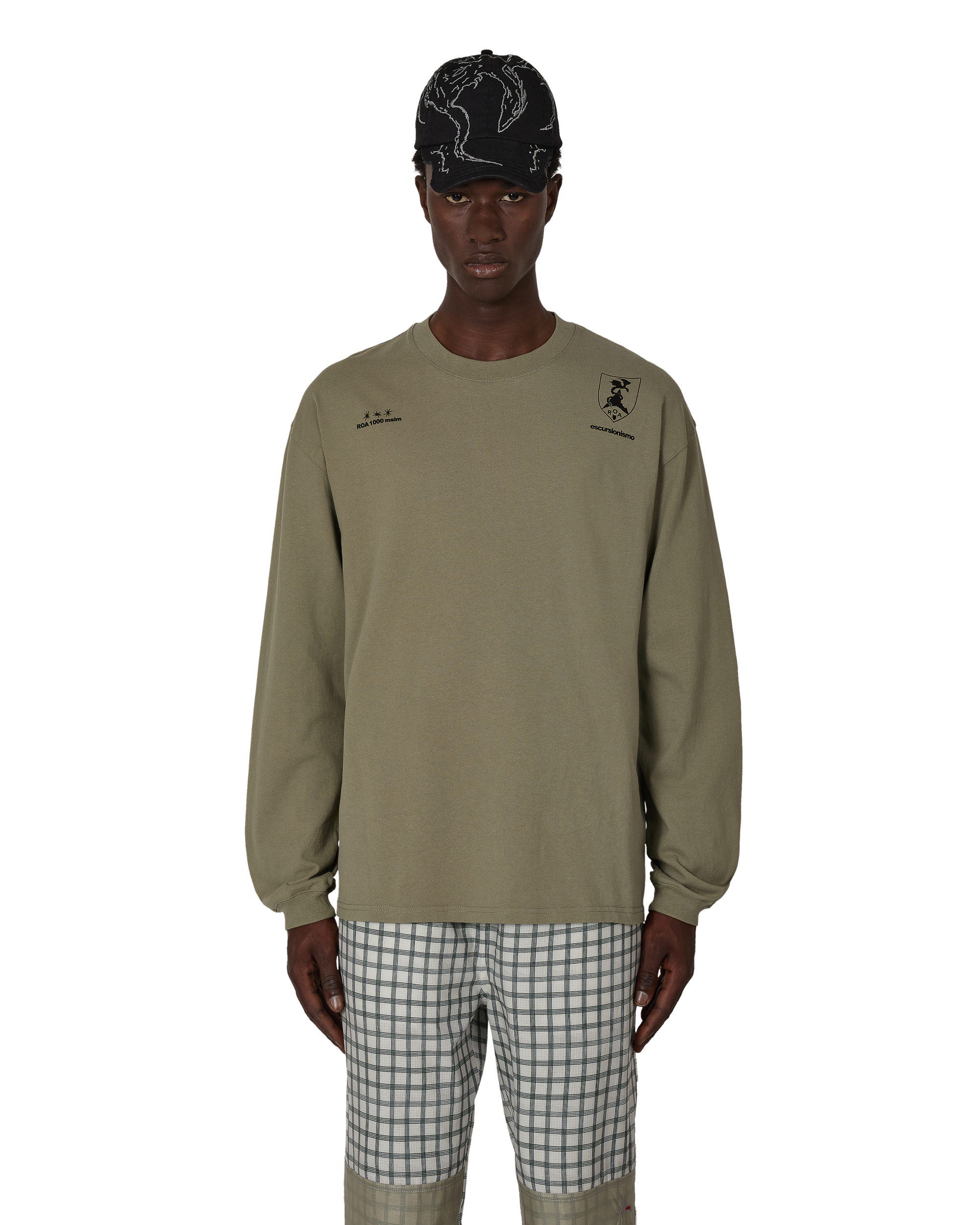 ROA 1000 Msml Long Sleeve J325459-S-Green front