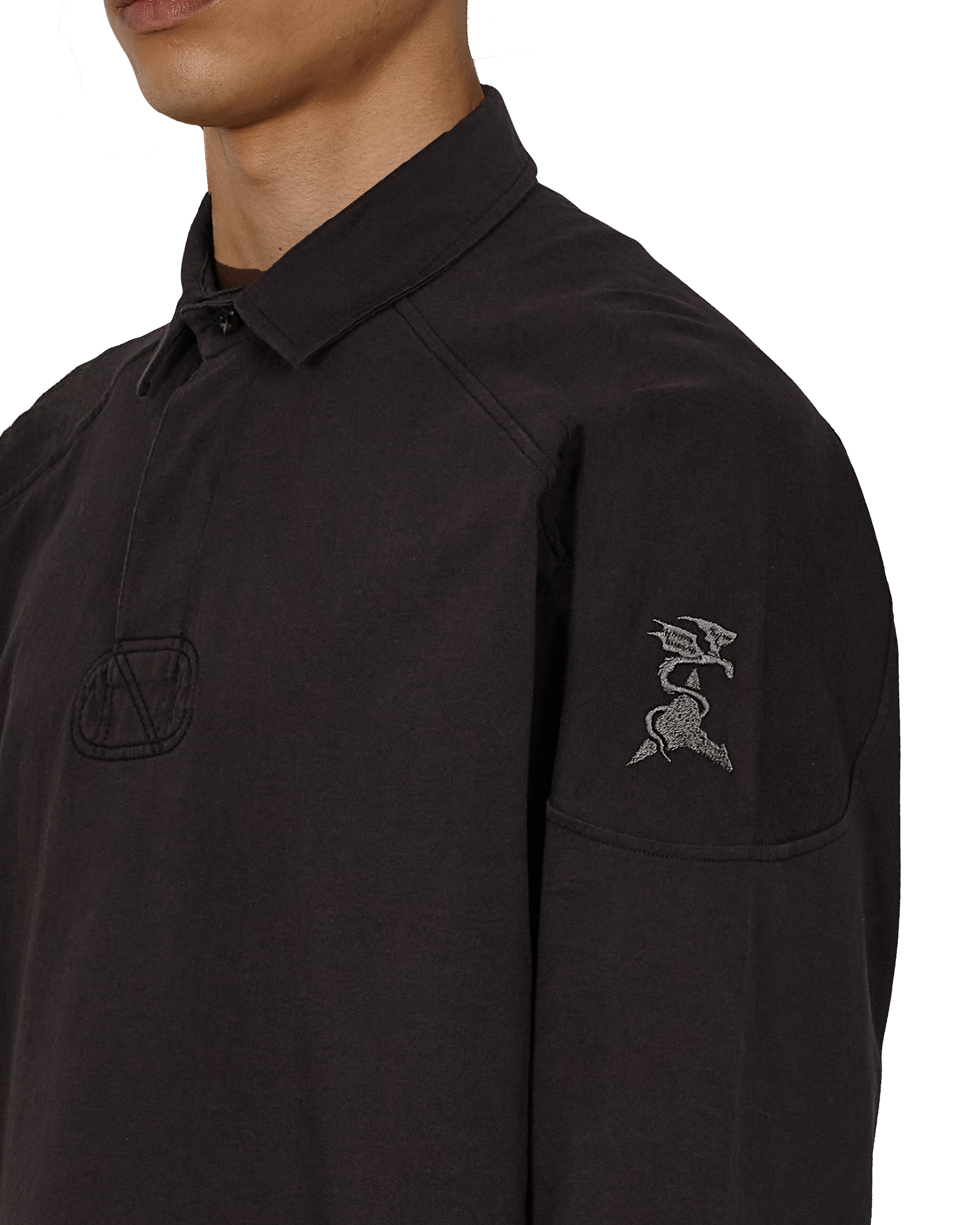 ROA Astrio Long Sleeve Polo J325475-S-Black 5