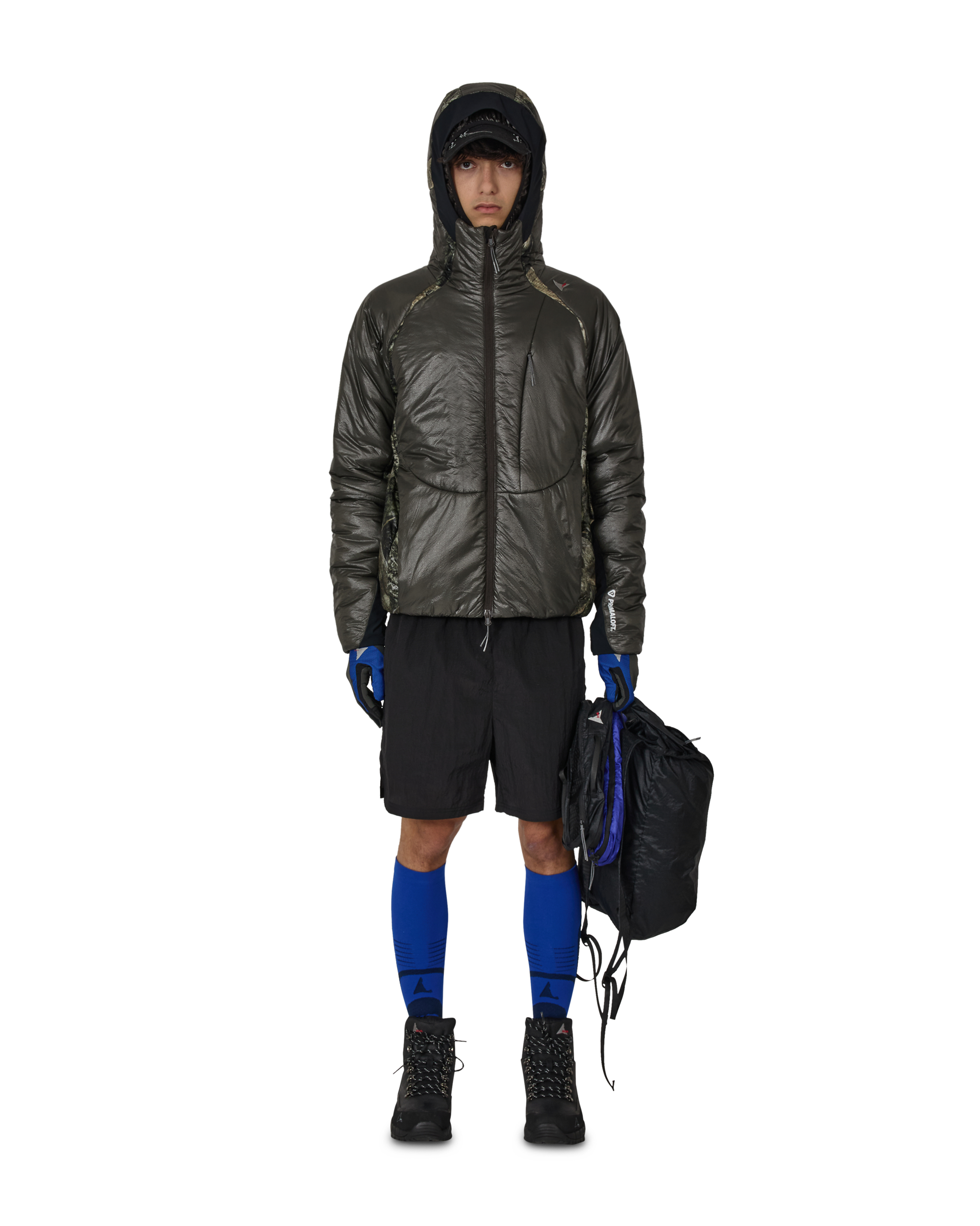 ROA Hima Primaloft Moth Print Insulated Synthetic Jacket J325812-S-Grey 3