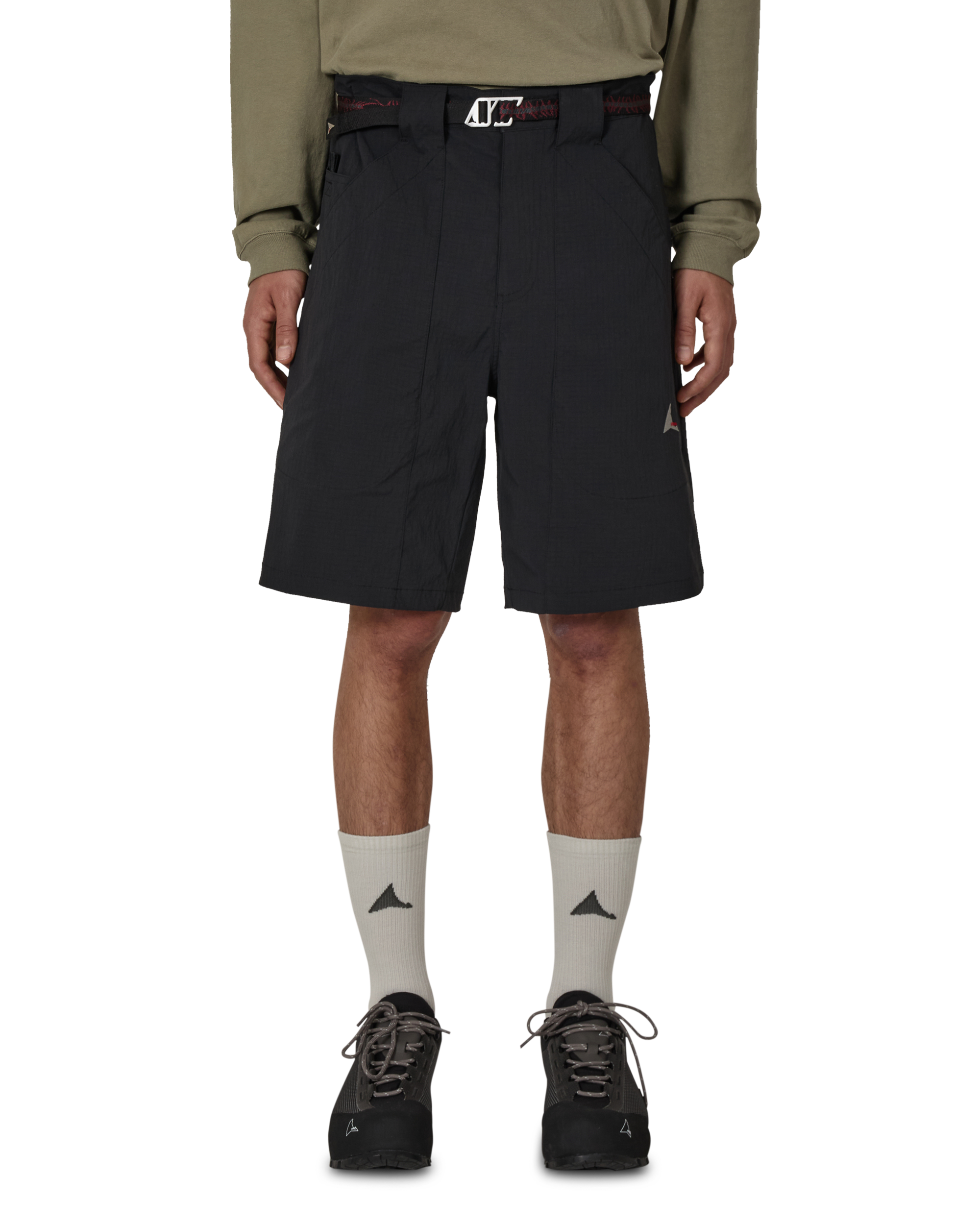ROA Lolotte Ripstop Technical Shorts J325813-S-Black front