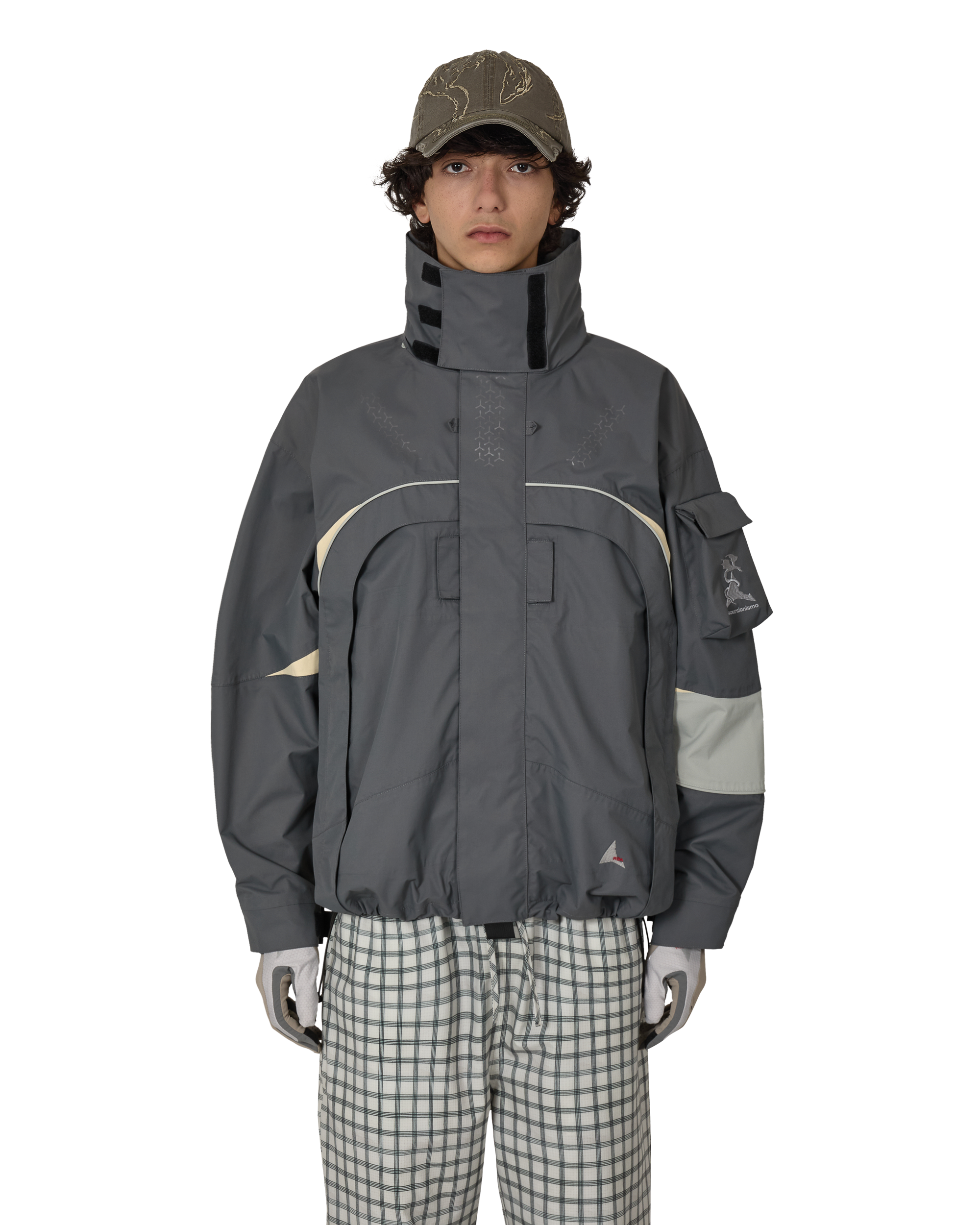 ROA Gale 10K Waterproof Jacket J325817-S-Grey front
