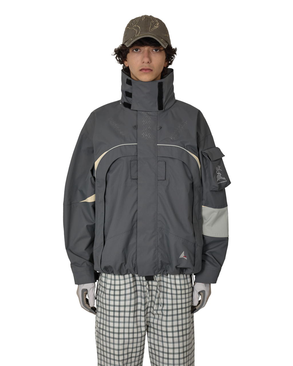 ROA Gale 10K Waterproof Jacket J325817-S-Grey front