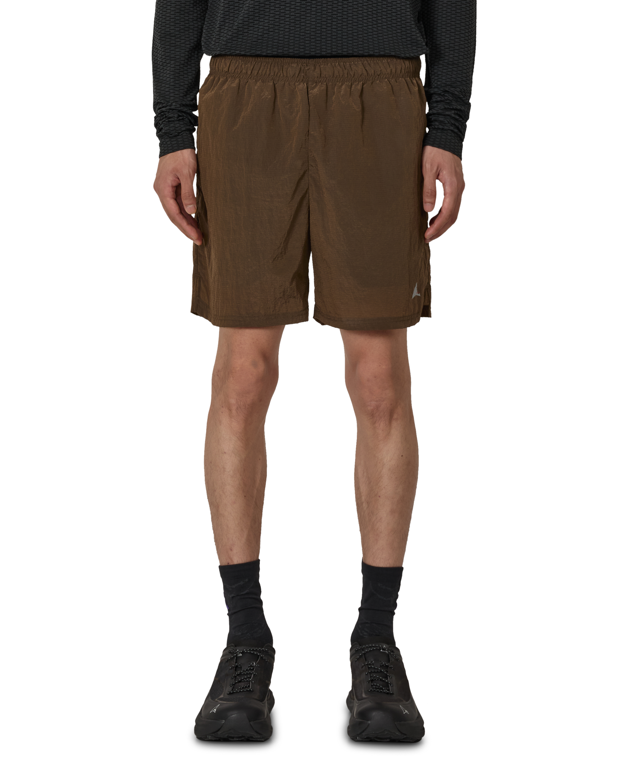 ROA Helder 5 Inch Shorts J325823-S-Brown front