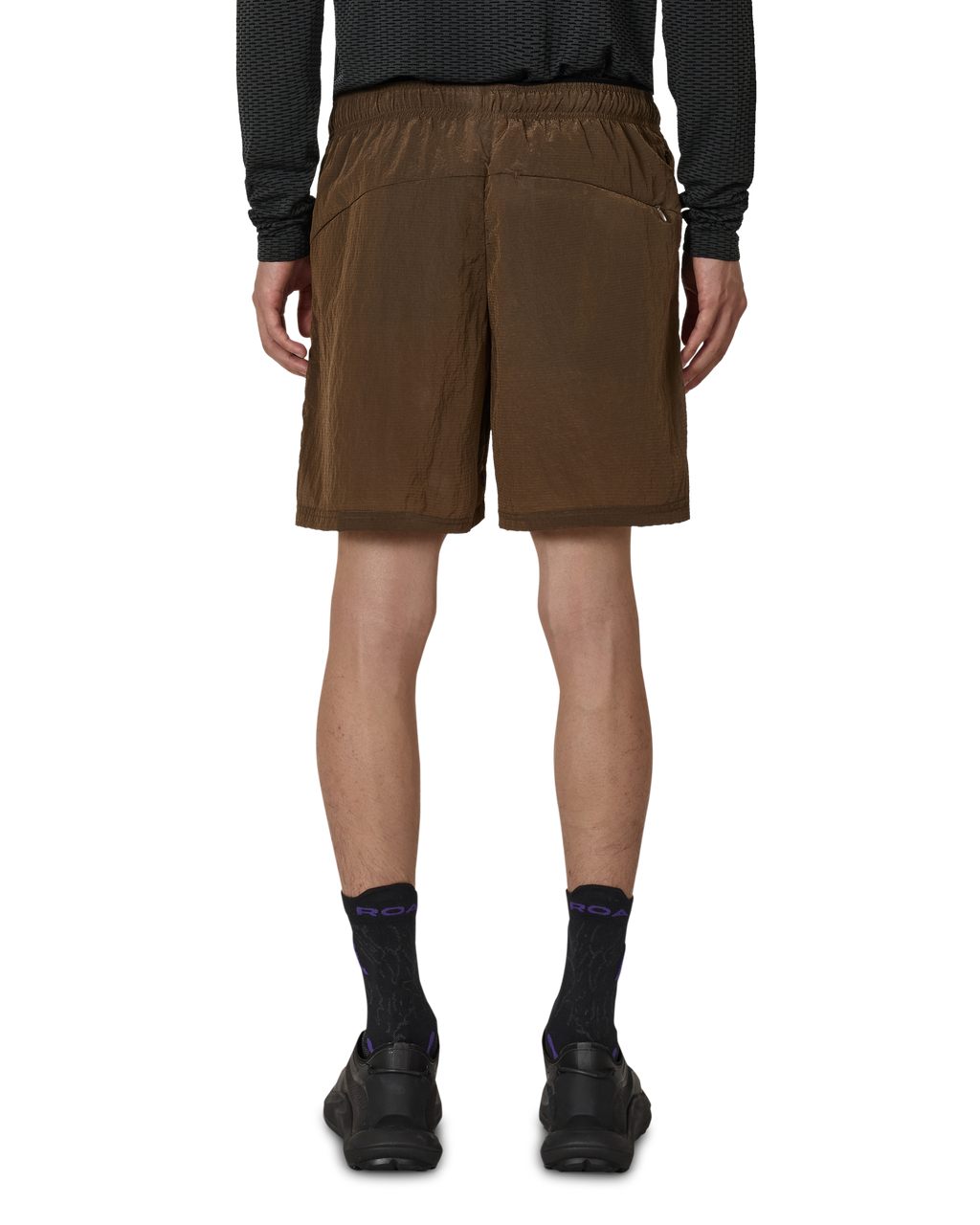 ROA Helder 5 Inch Shorts J325823-S-Brown front