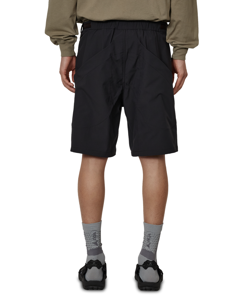 ROA Lolotte Ripstop Technical Shorts J325813-S-Black front