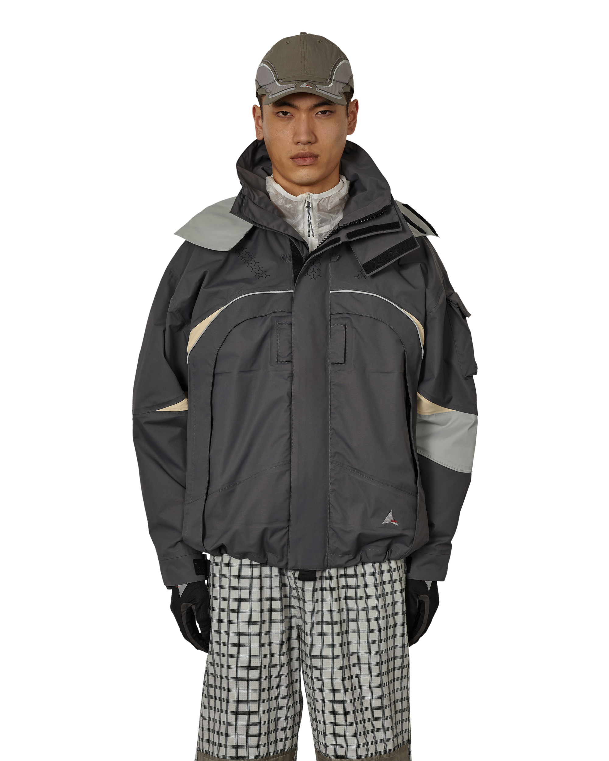 ROA Gale 10K Waterproof Jacket J325817-S-Grey front