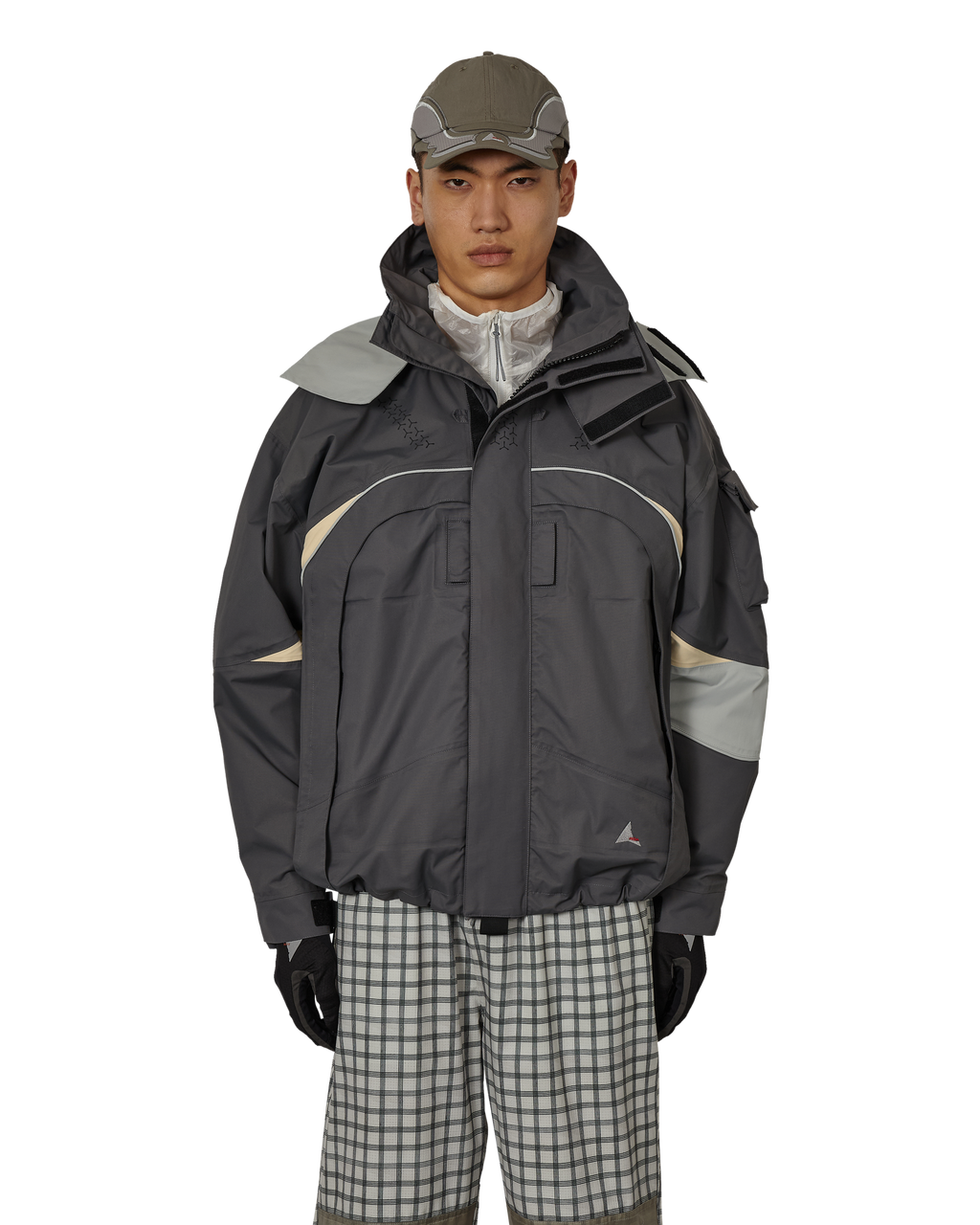 ROA Gale 10K Waterproof Jacket J325817-S-Grey front