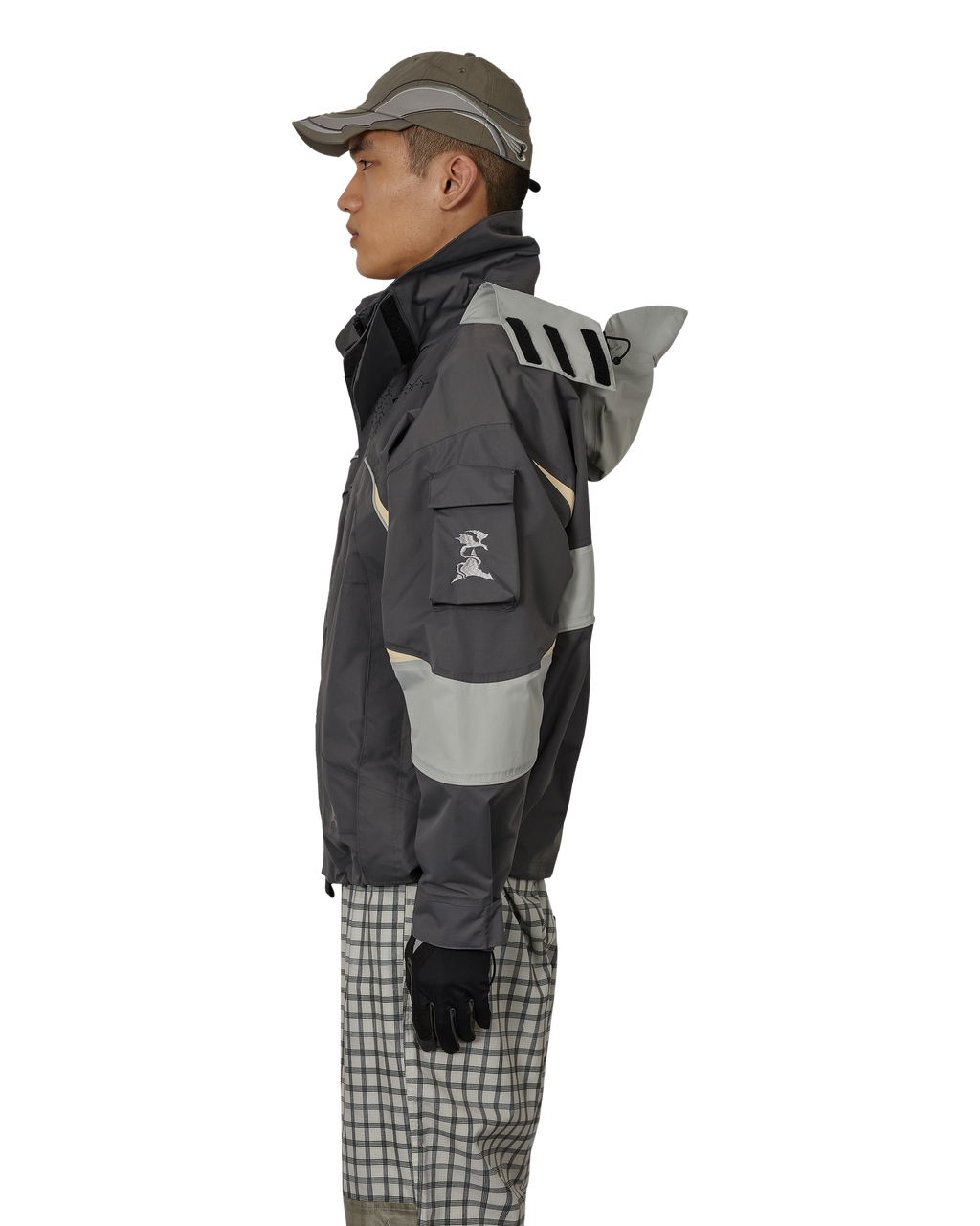 ROA Gale 10K Waterproof Jacket J325817-S-Grey front