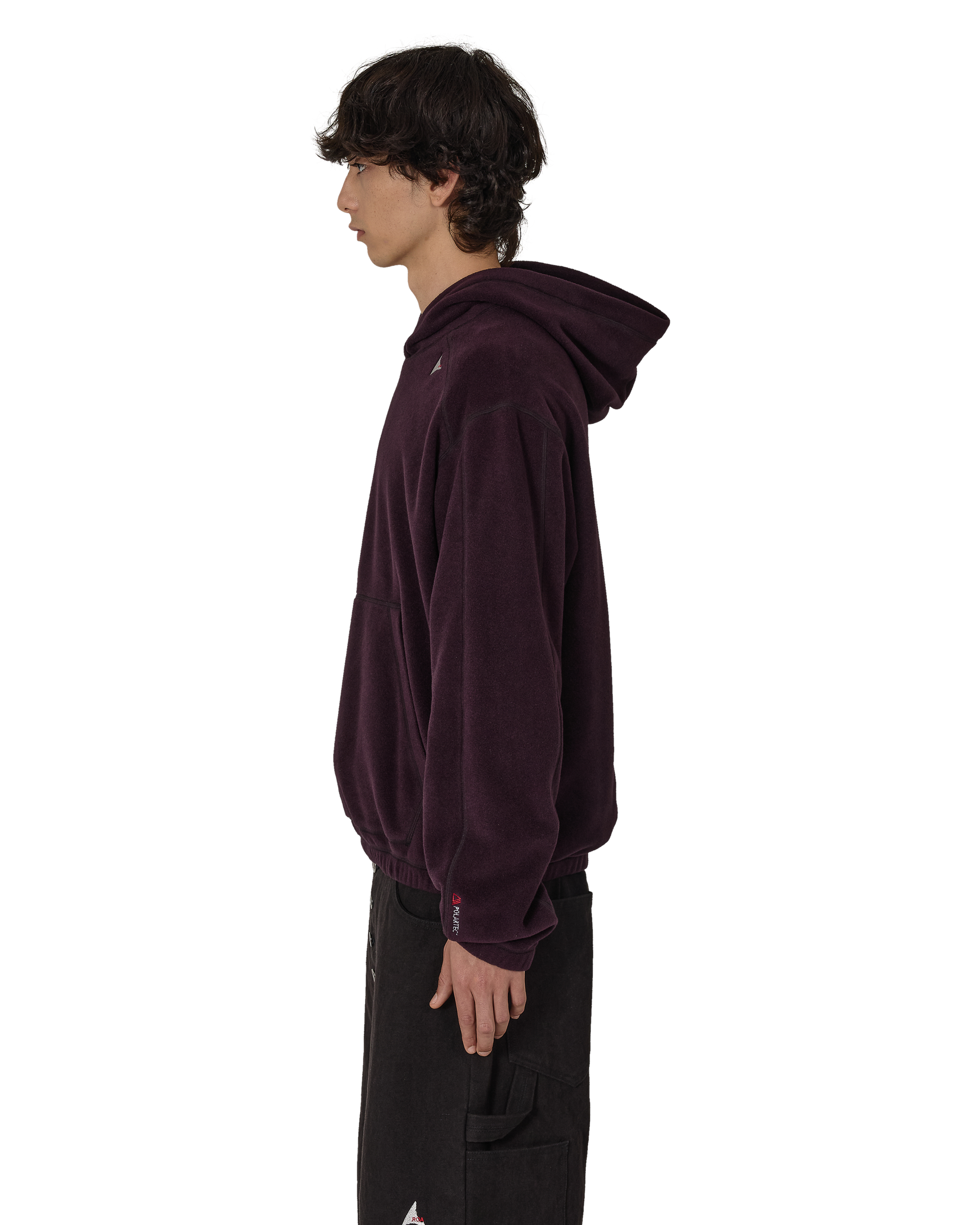 ROA Drowi Polartec 100 Series Fleece Hoodie J325818-S-Purple 2
