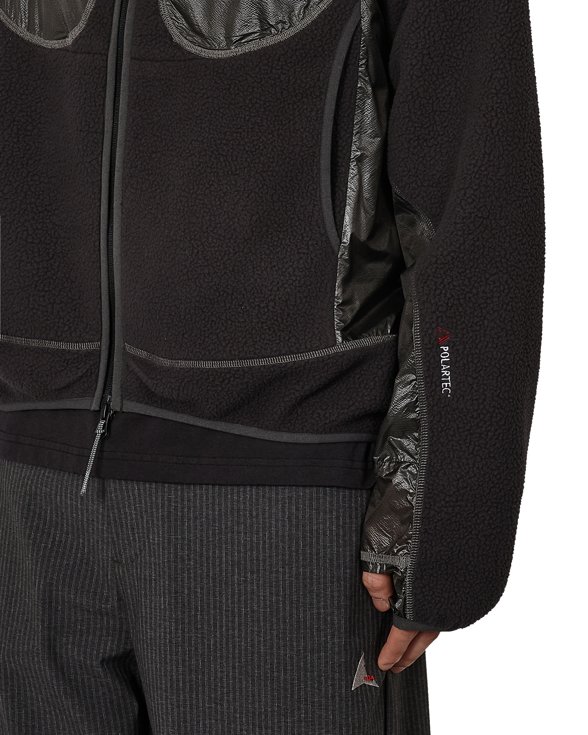 ROA Ocular Polartec Thermal Pro Zip Up Hoodie J325819-S-Black 6