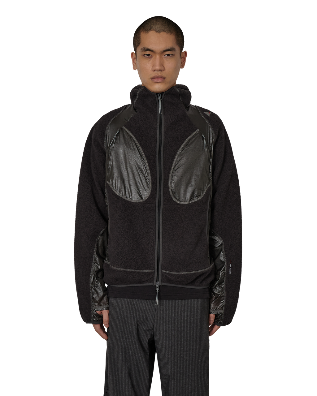 ROA Ocular Polartec Thermal Pro Zip Up Hoodie J325819-S-Black front