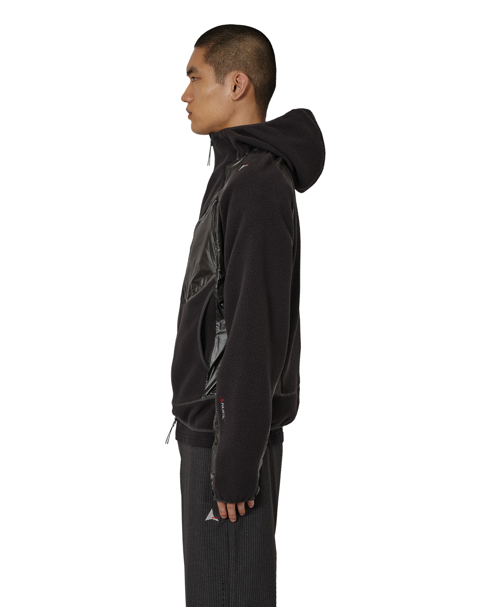 ROA Ocular Polartec Thermal Pro Zip Up Hoodie J325819-S-Black 2