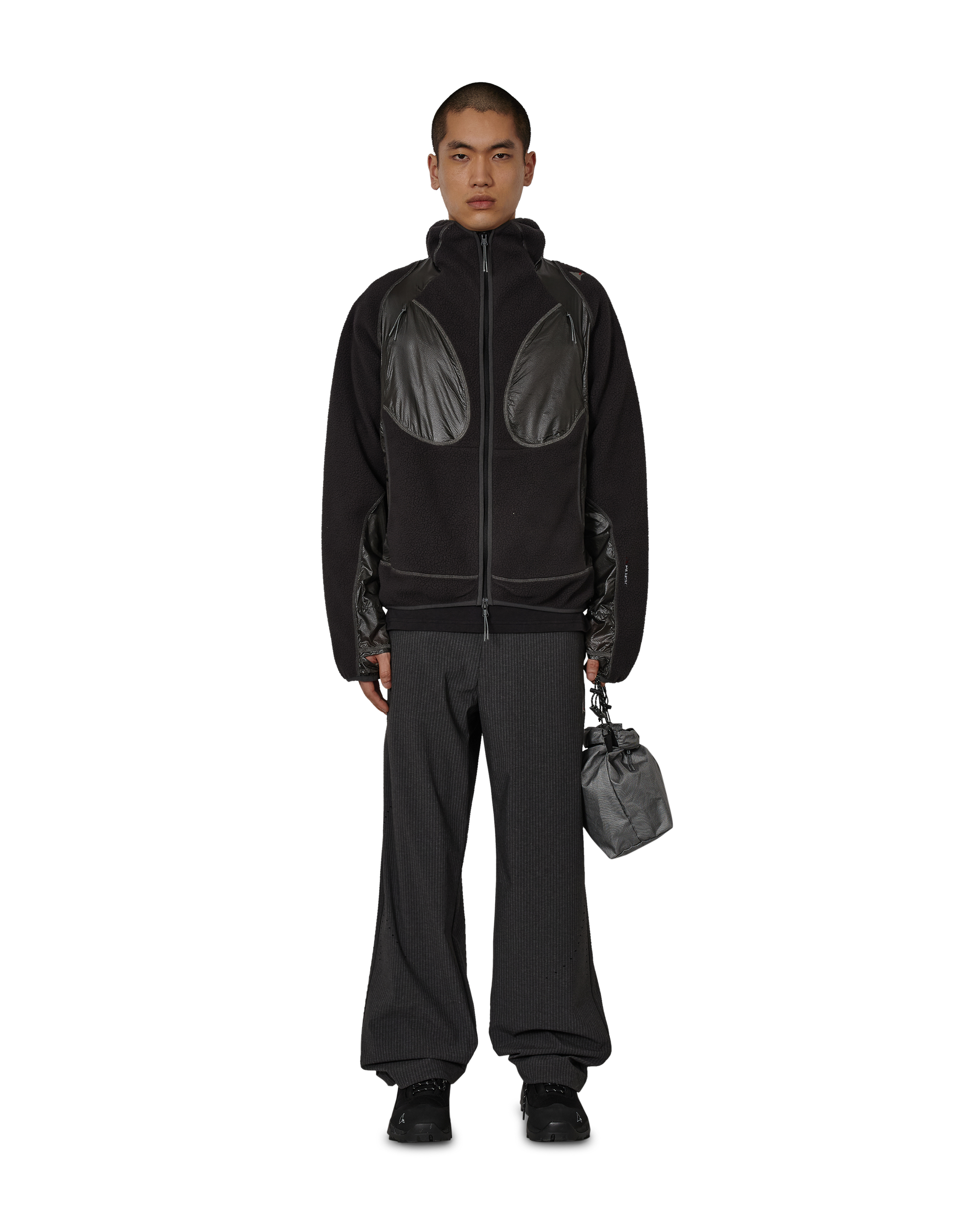 ROA Ocular Polartec Thermal Pro Zip Up Hoodie J325819-S-Black 4