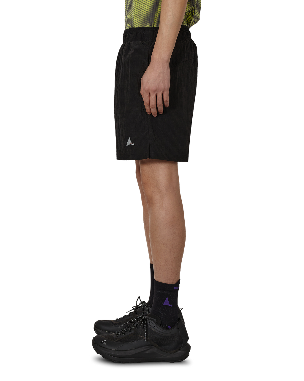 ROA Helder 5 Inch Shorts J325821-S-Black front
