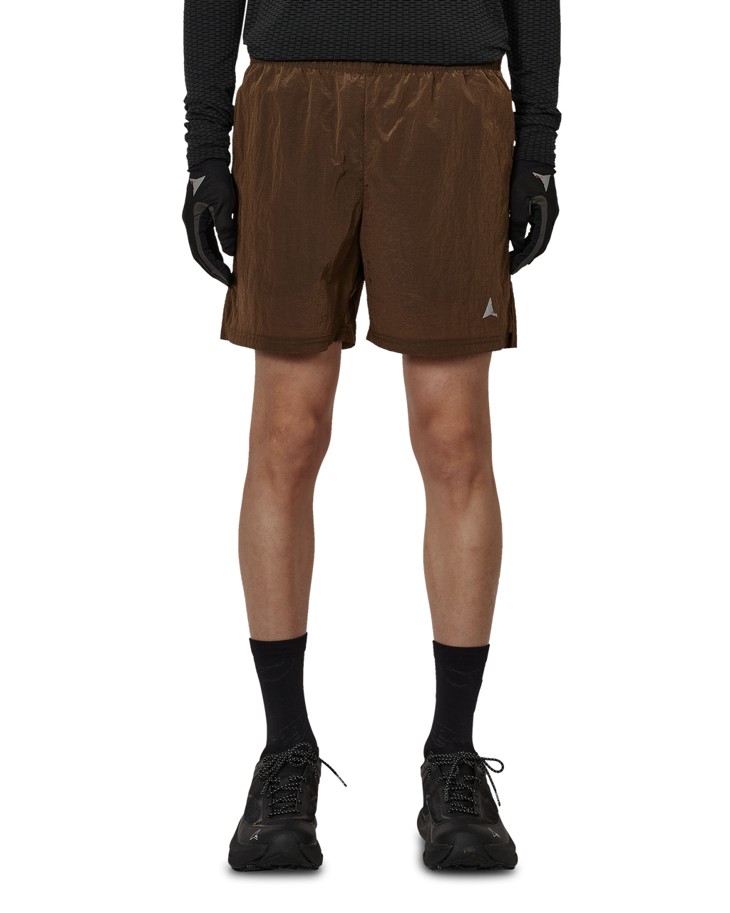 ROA Helder 5 Inch Shorts J325823-S-Brown front