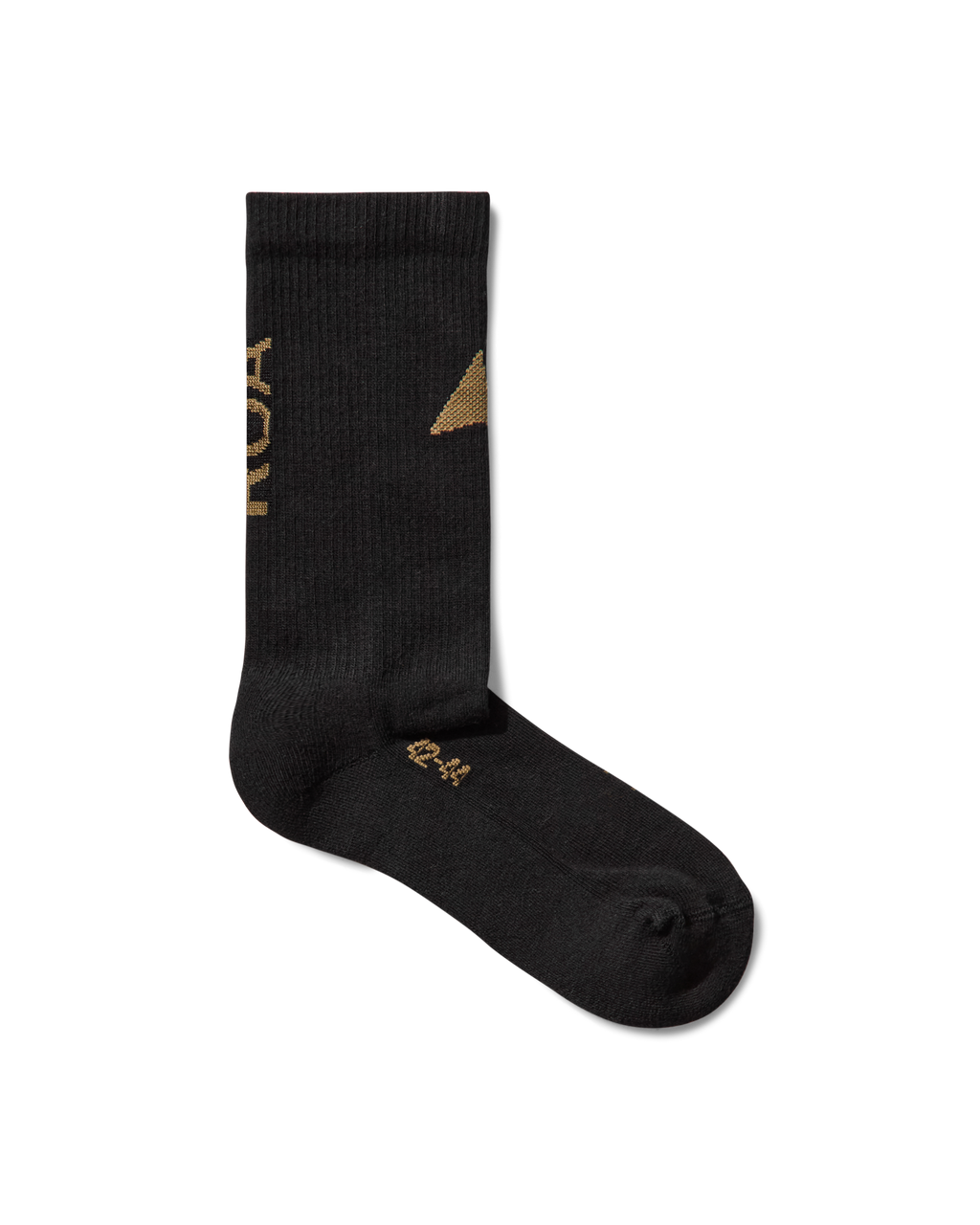 ROA Logo Biofil Socks J326077-35-38-Black front