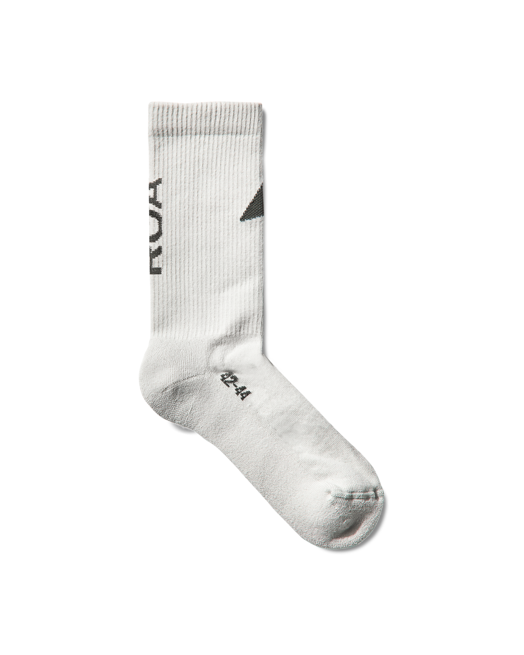 ROA Logo Biofil Socks J326079-35-38-Grey front